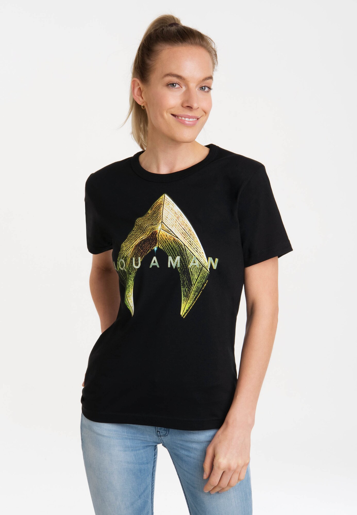Thumbnail - T-Shirt 'DC Comics - Aquaman Logo'