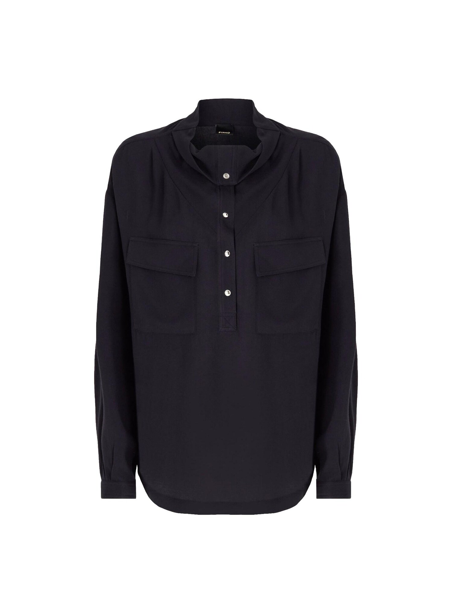 PINKO Blusa azul oscuro – imagen 1