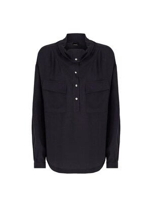PINKO Blusa  azul oscuro