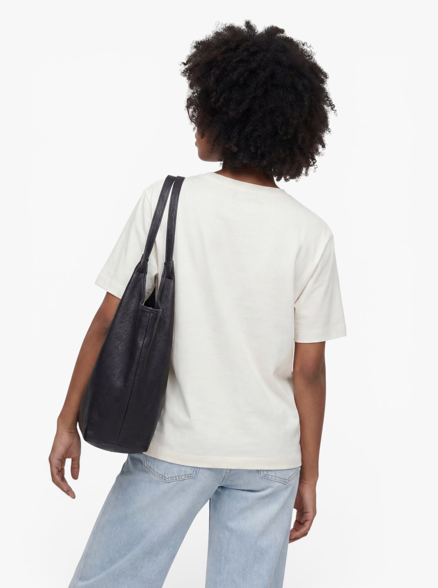 VERO MODA Tričko  modrá / biela (obrázok 2)