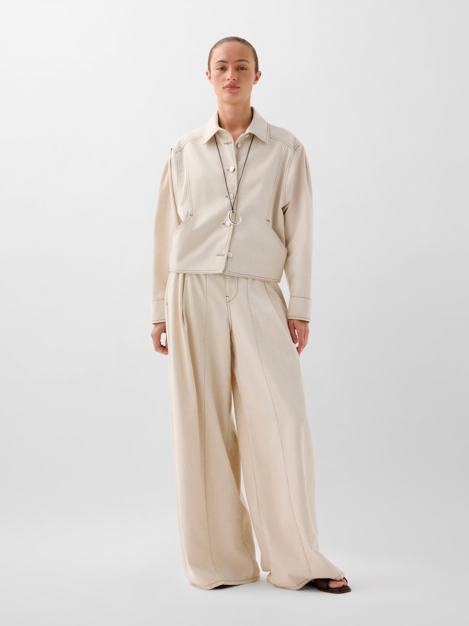 Thumbnail - Scalpers Pleat Denim Jacket