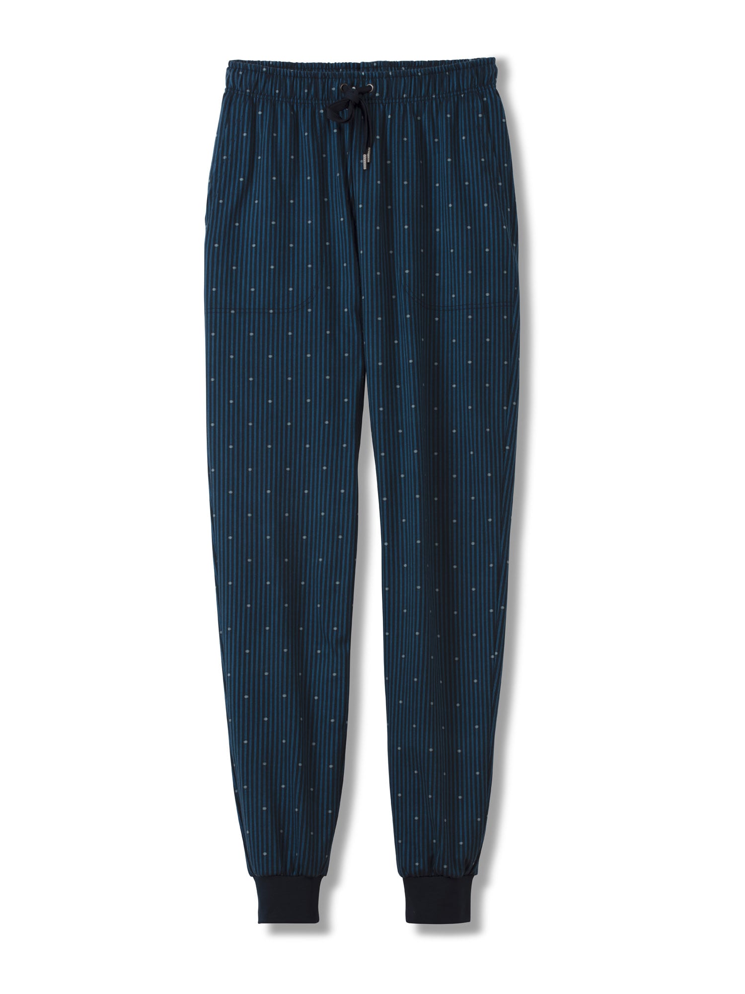 CALIDA Pidžamas bikses tumši zils / karaliski zils / debeszils