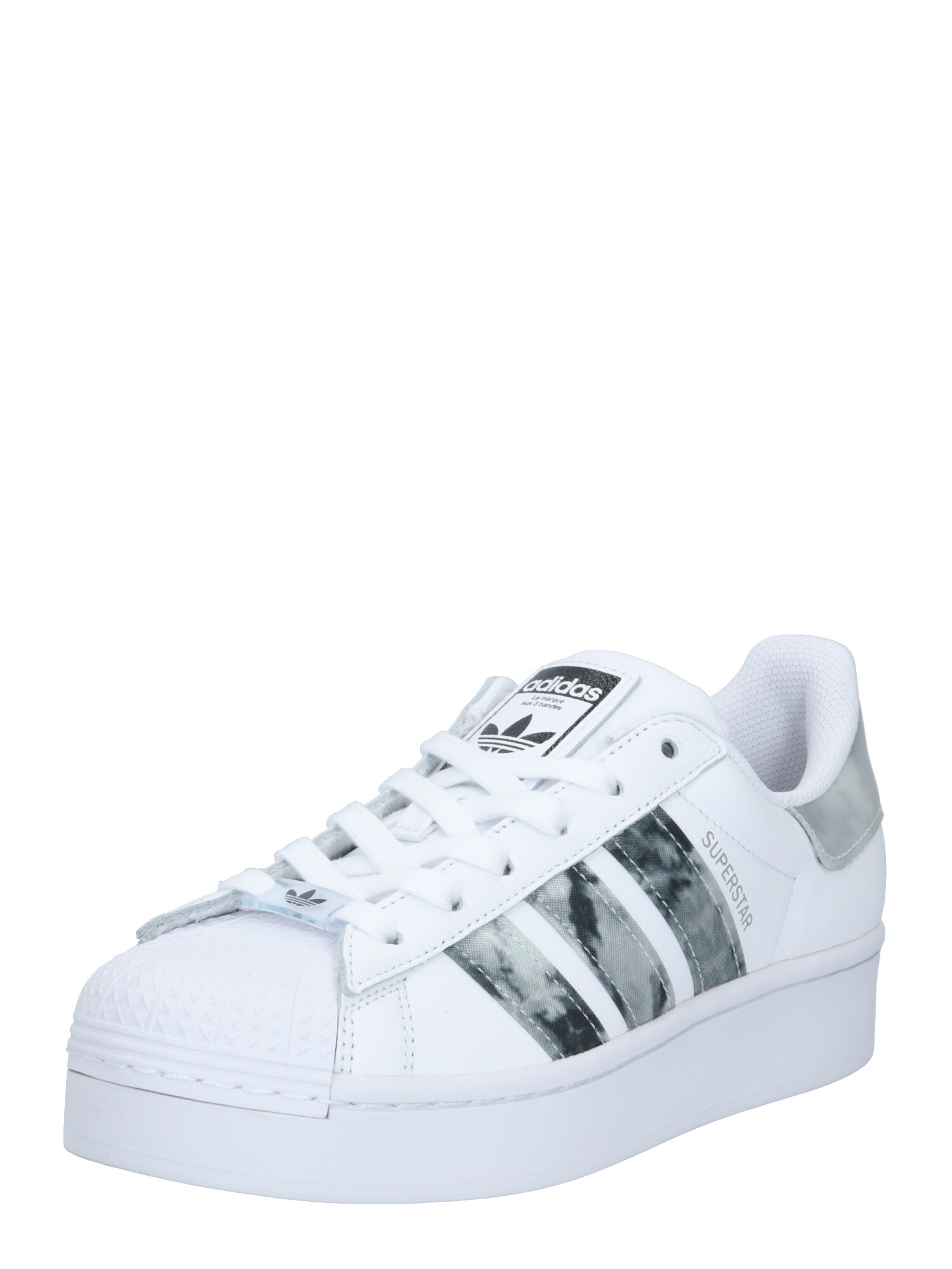 ADIDAS ORIGINALS Sportbačiai be auliuko 'Superstar Bold'  juoda / balta