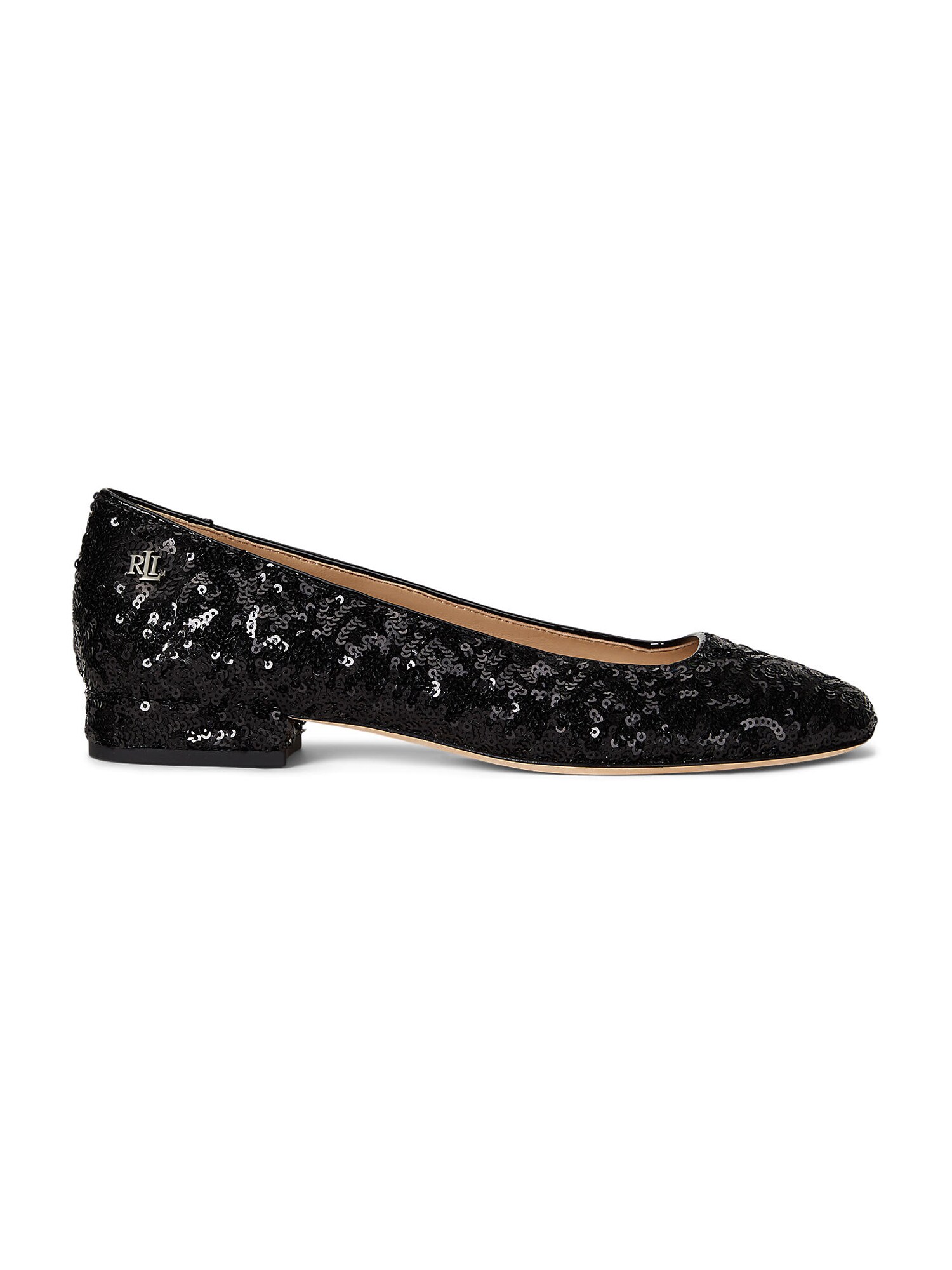 Lauren Ralph Lauren Ballerina 'EMELLIE' zwart