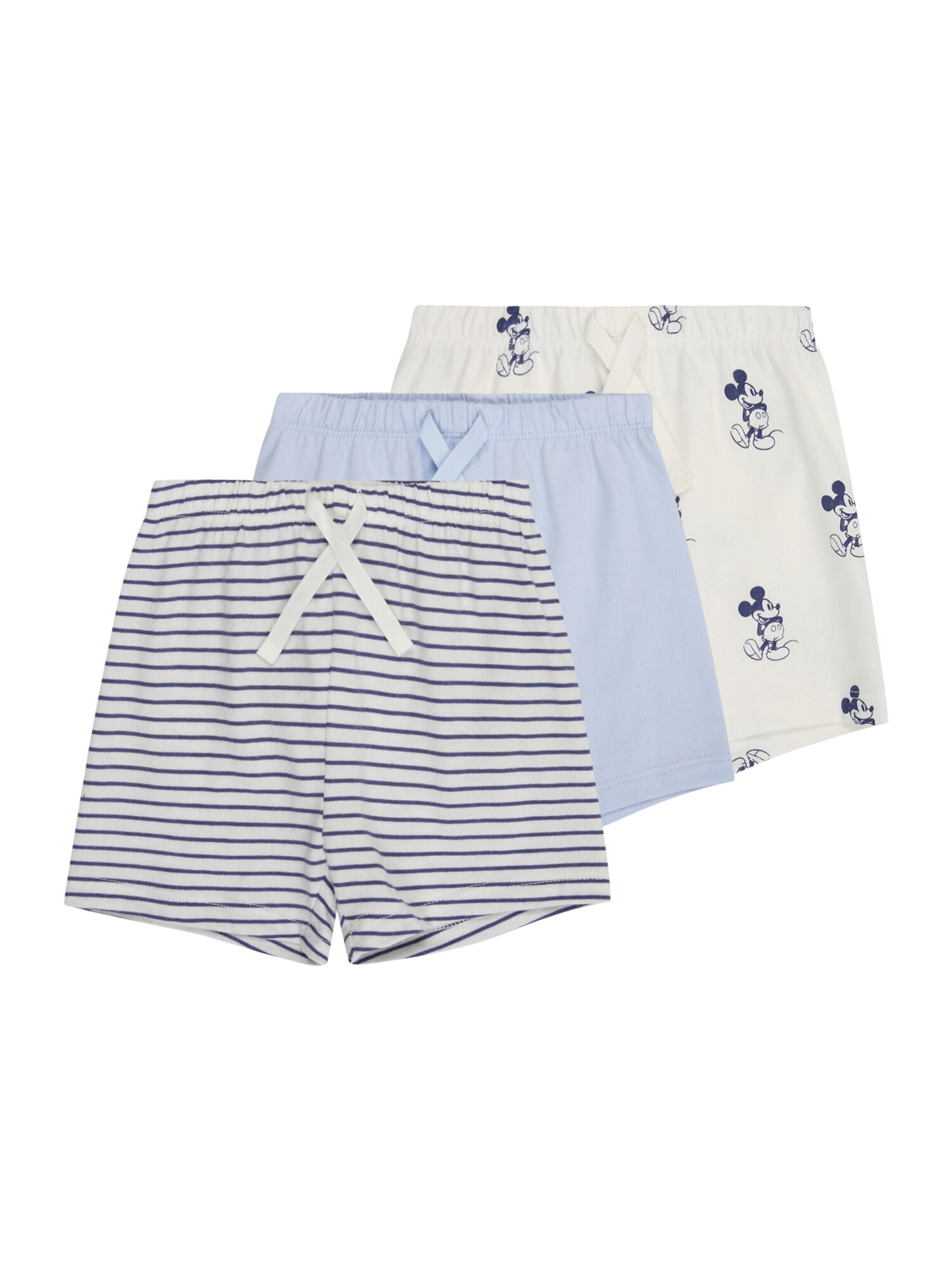 GAP Pantaloni  bleumarin / albastru deschis / alb murdar