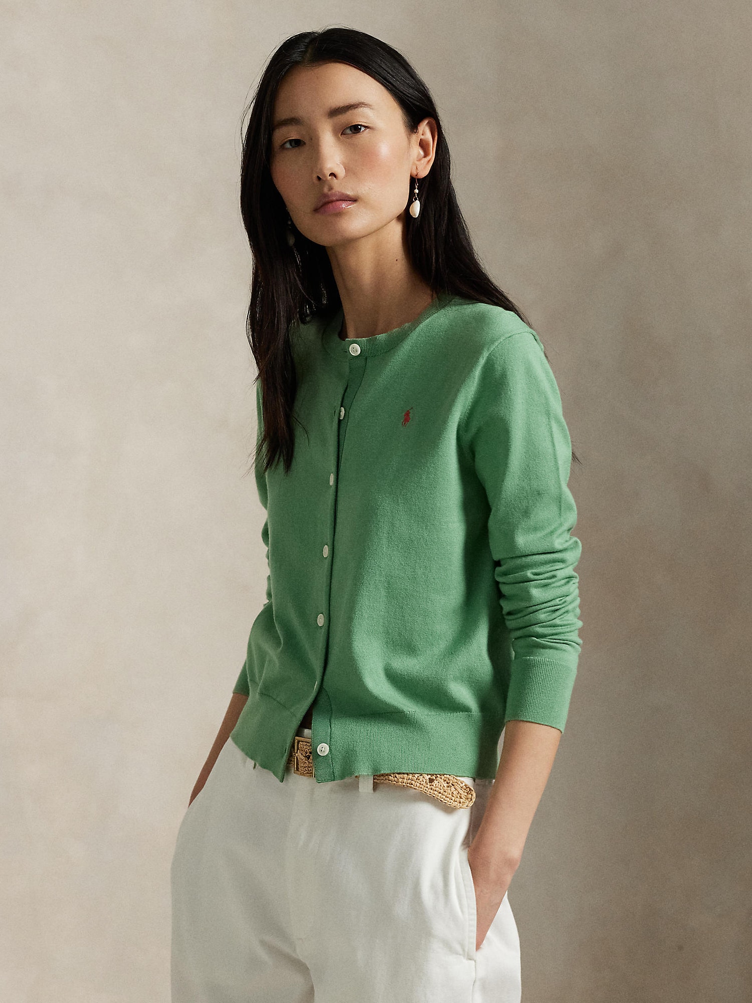 Polo Ralph Lauren Kardigán zöld termék 2. képe