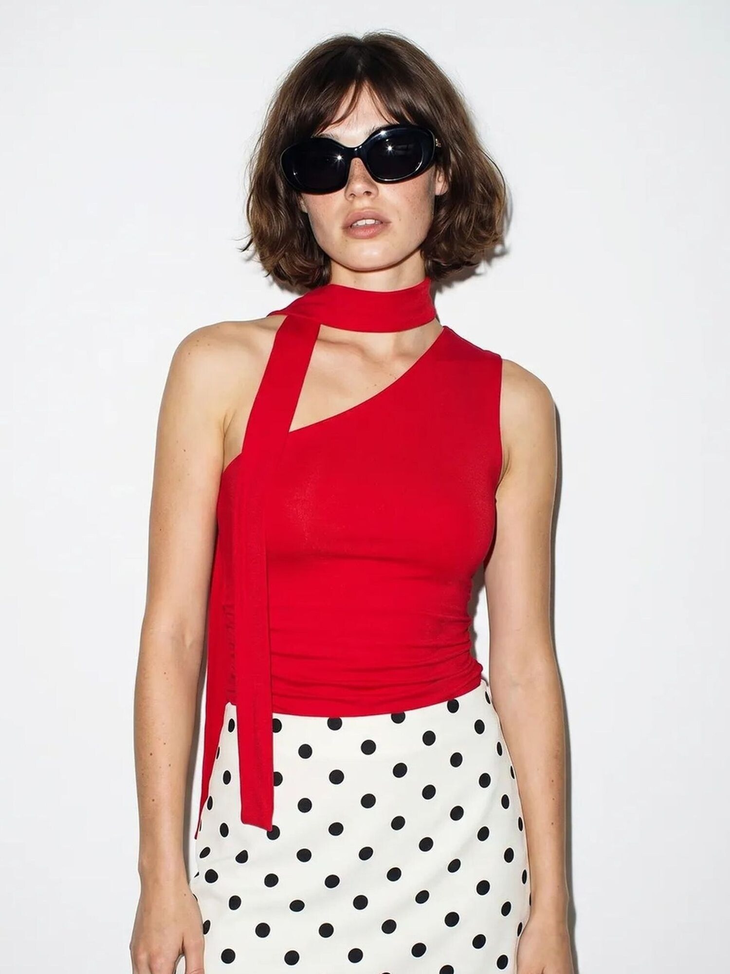 Bianco Lucci Bluza 'Blusen' crvena