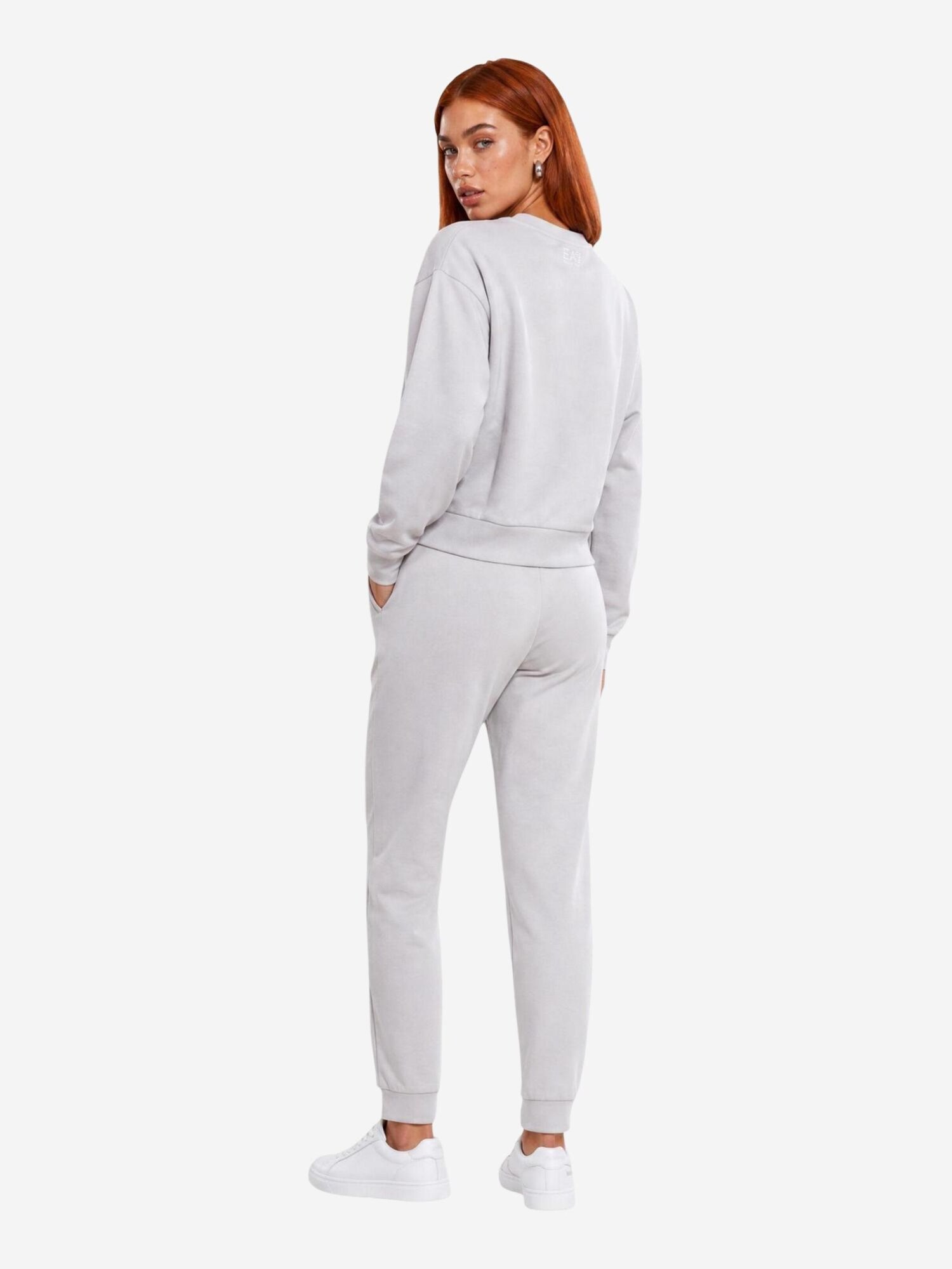 EA7 Emporio Armani Chándal '7W001447 AF20758'  blanco cáscara de huevo – imagen 4
