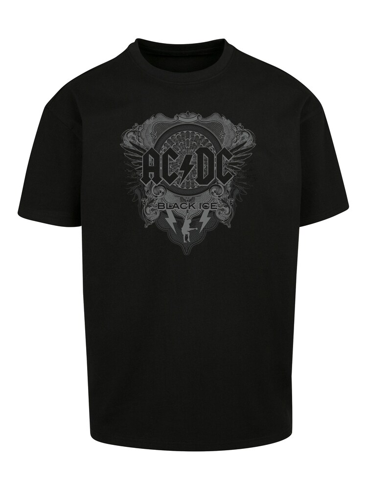 F4NT4STIC Shirt 'ACDC Rock Band Black Ice' Herren Größe XXL grau / schwarz
