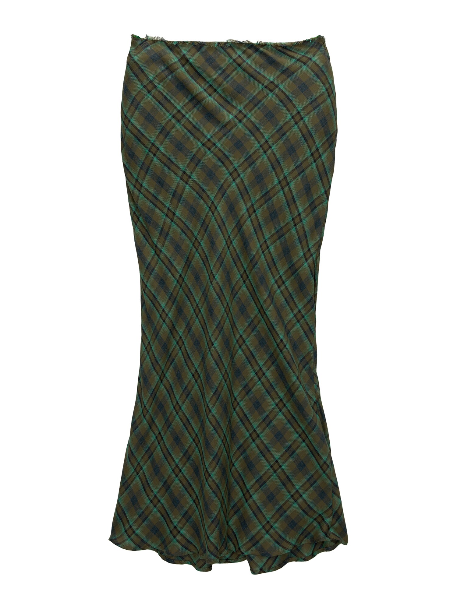 Pull&Bear Fustă  bleumarin / maro închis / oliv / verde mentă