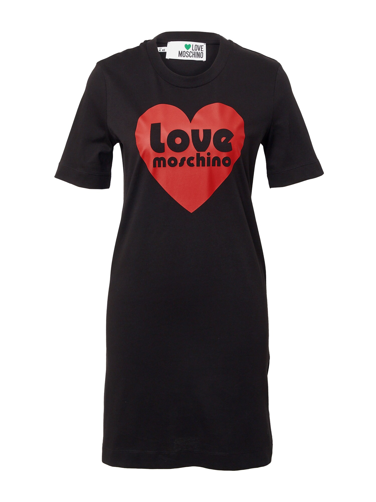 Love Moschino Šaty  červená / čierna