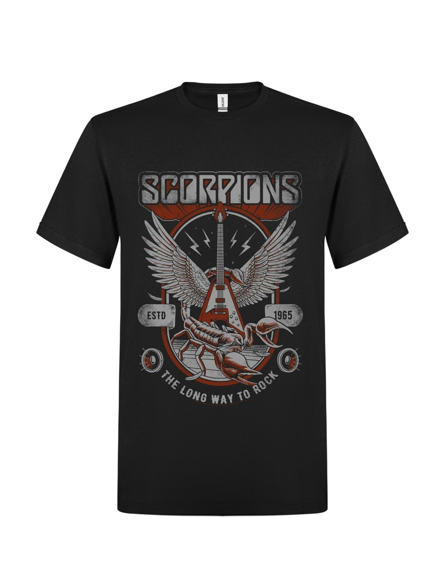 Scorpions Camiseta 'Scorpions The long way to rock T-Shirt' negro – imagen 1