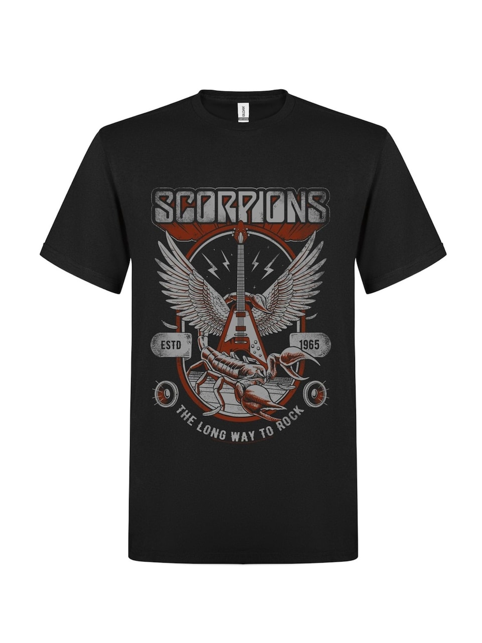 T-shirt 'Scorpions The long way to rock T-Shirt'