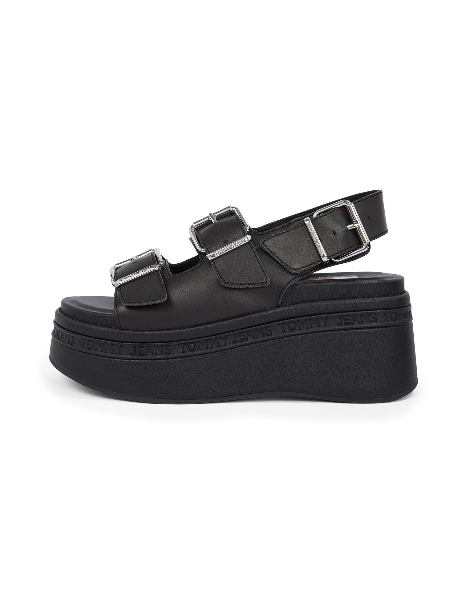 Tommy Jeans Sandále  čierna