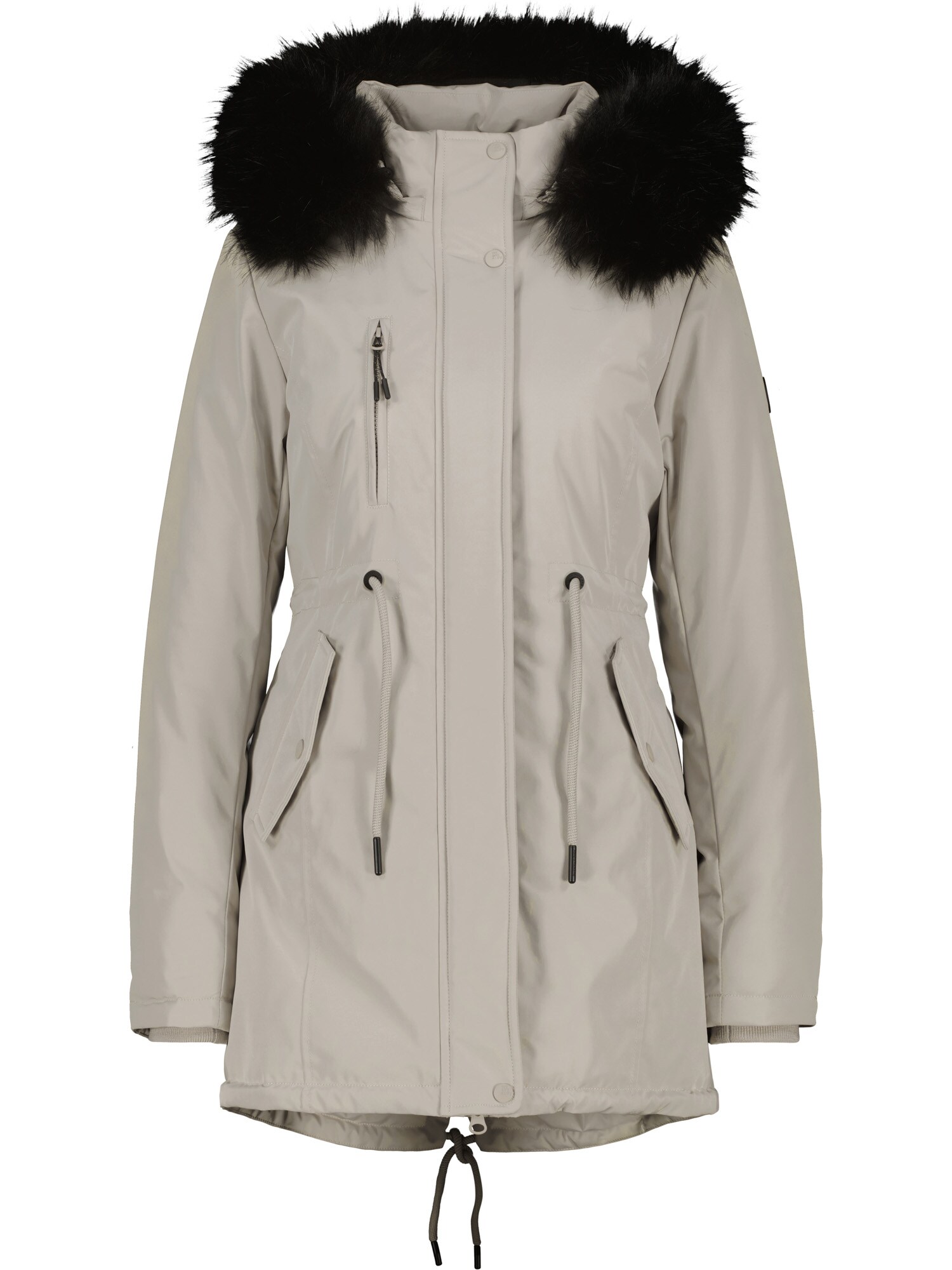 alife & kickin Parka de iarnă KierseyAK  alb kitt / negru