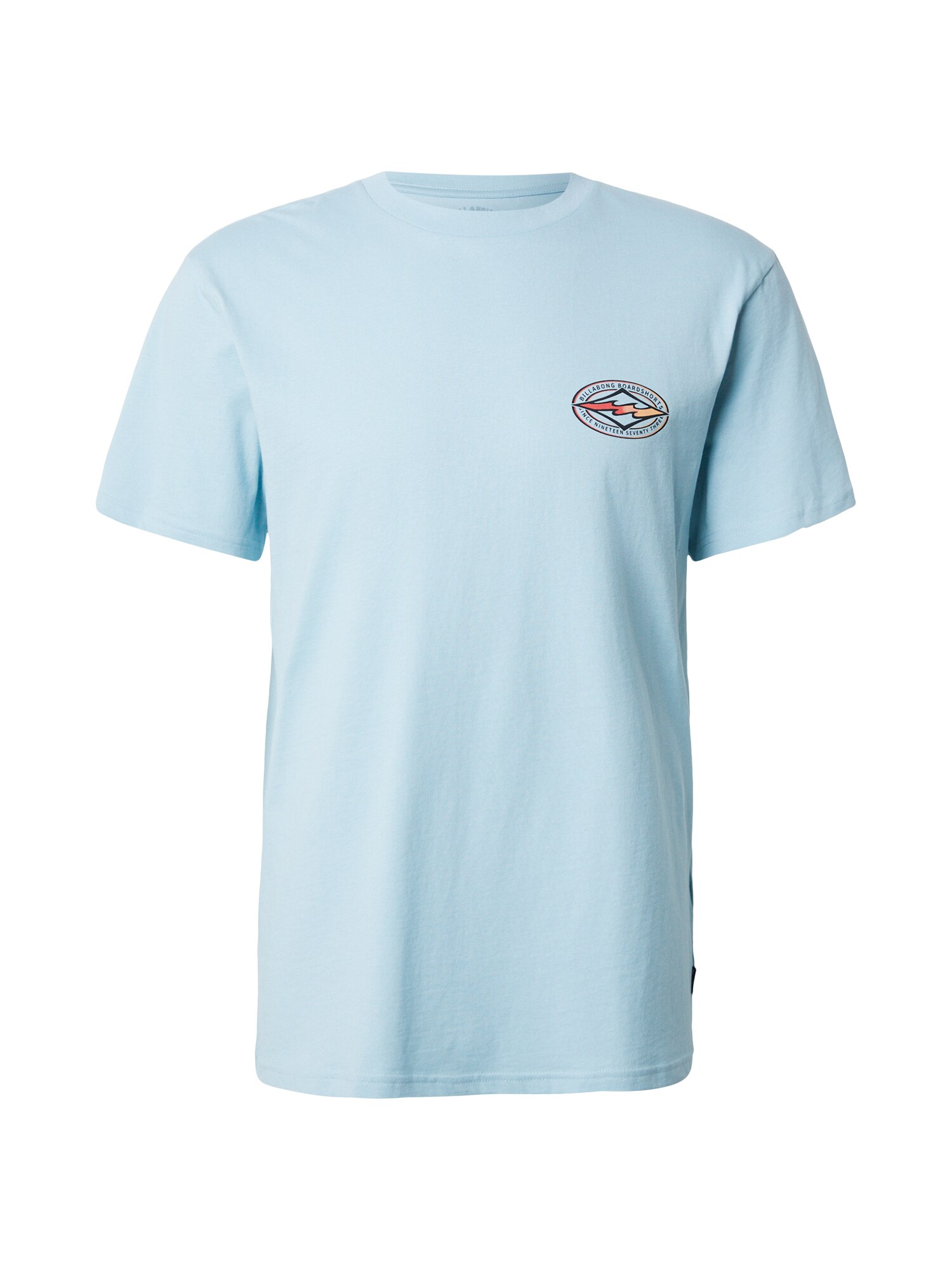 BILLABONG Tricou 'Diamond Vision'  albastru pastel / portocaliu caisă / negru