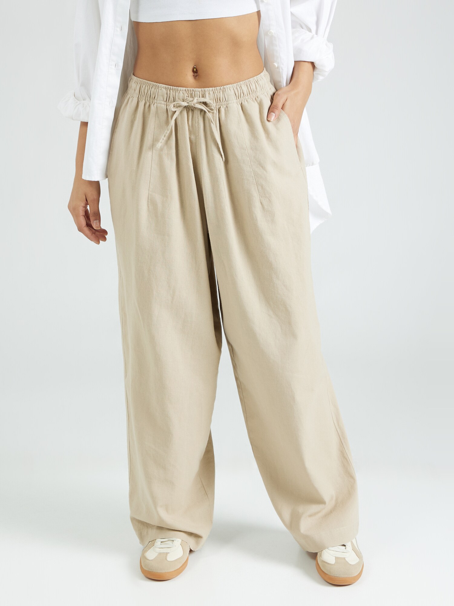 TOPSHOP Nadrág  taupe termék 2. képe