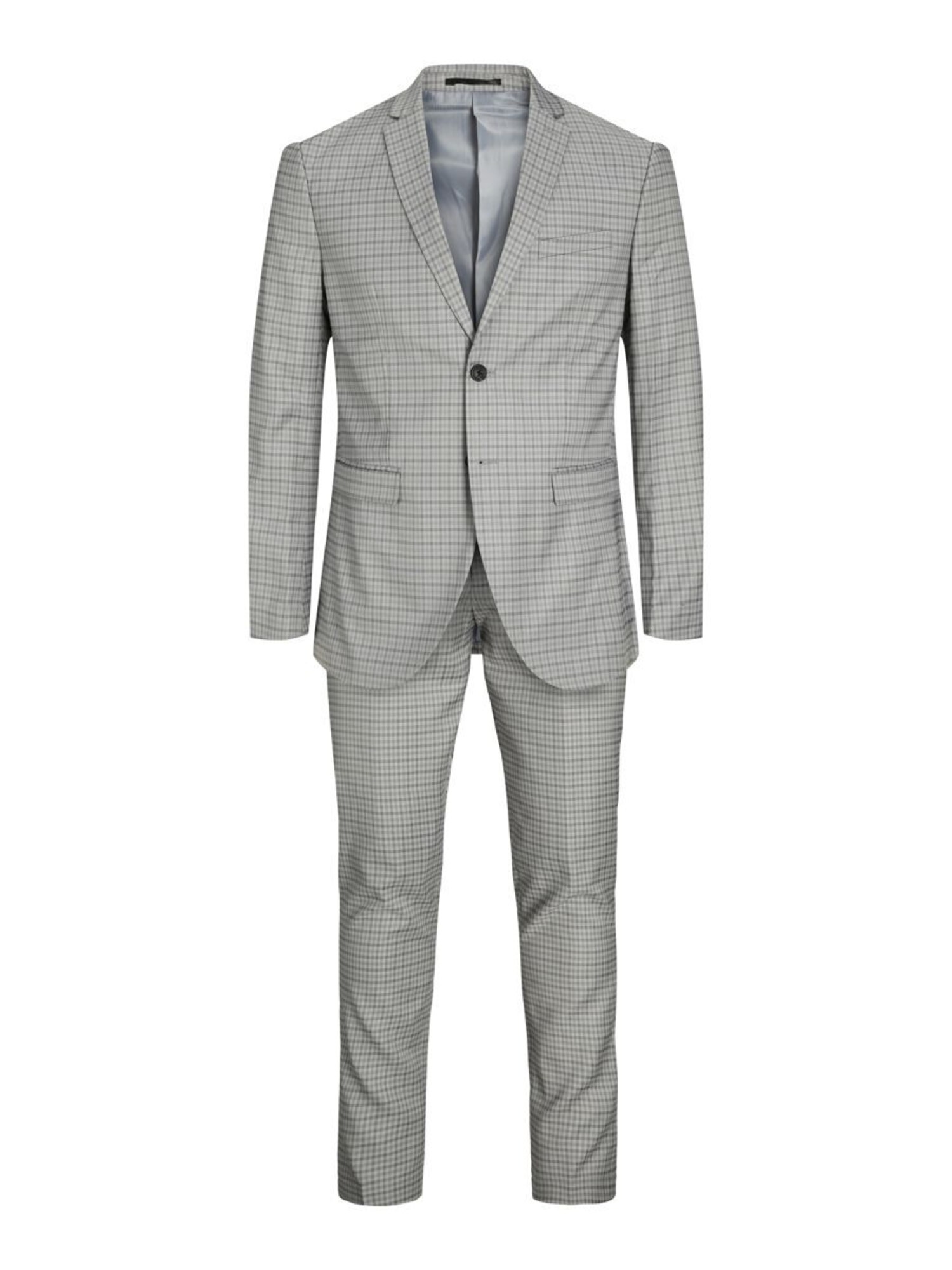 JACK & JONES Obleka 'Franco'  siva / črna