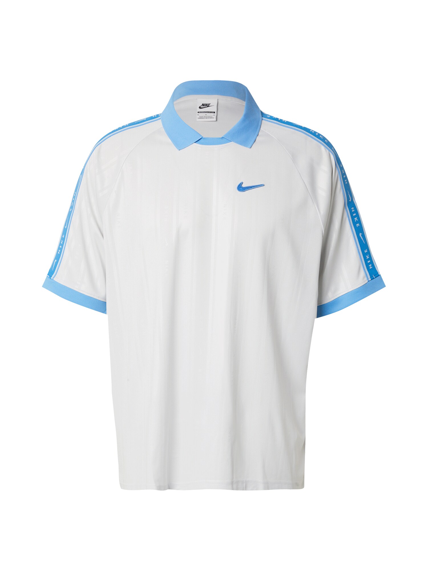 Nike Sportswear Majica  azur / bela