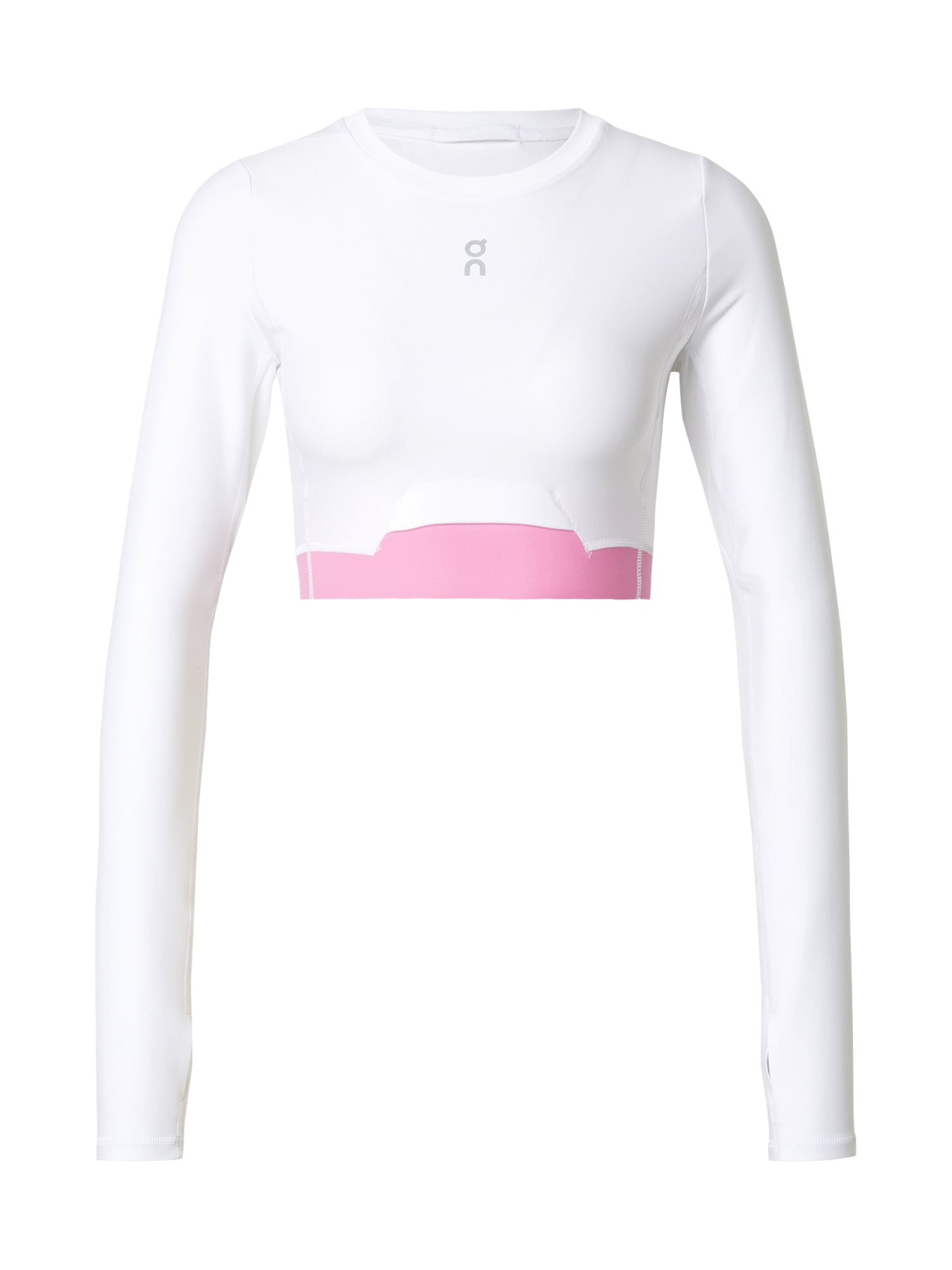 On Tricou  gri / roz / alb