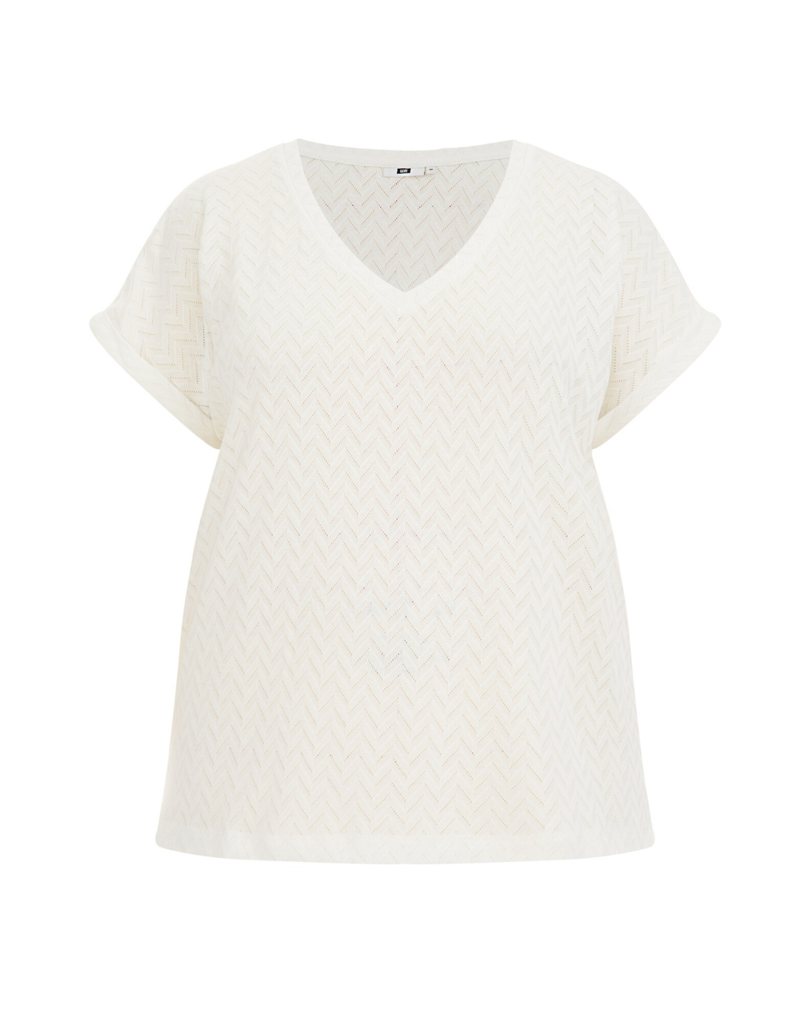 WE Fashion Tricou  alb