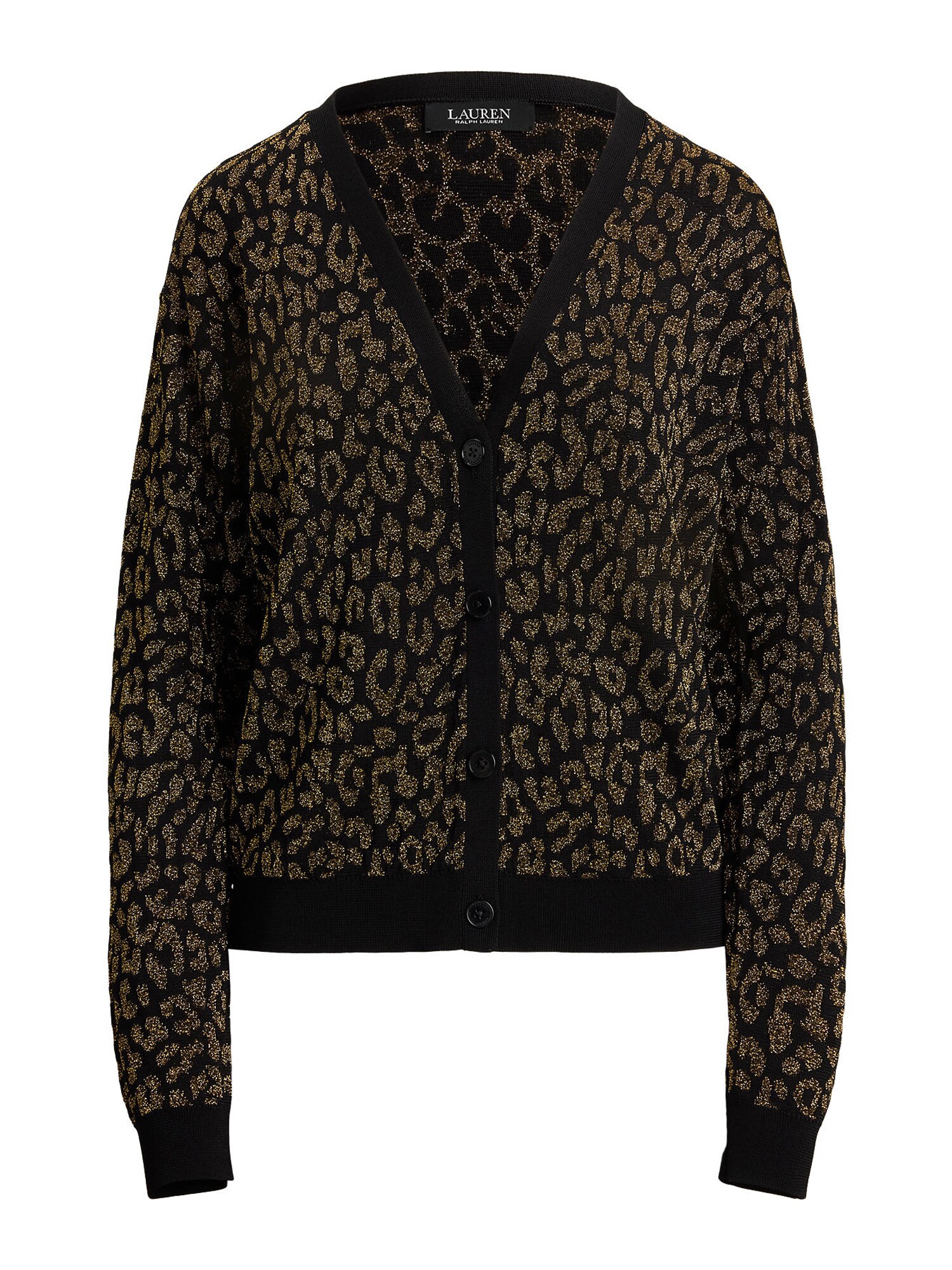 Lauren Ralph Lauren Geacă tricotată PARRIE  auriu / negru