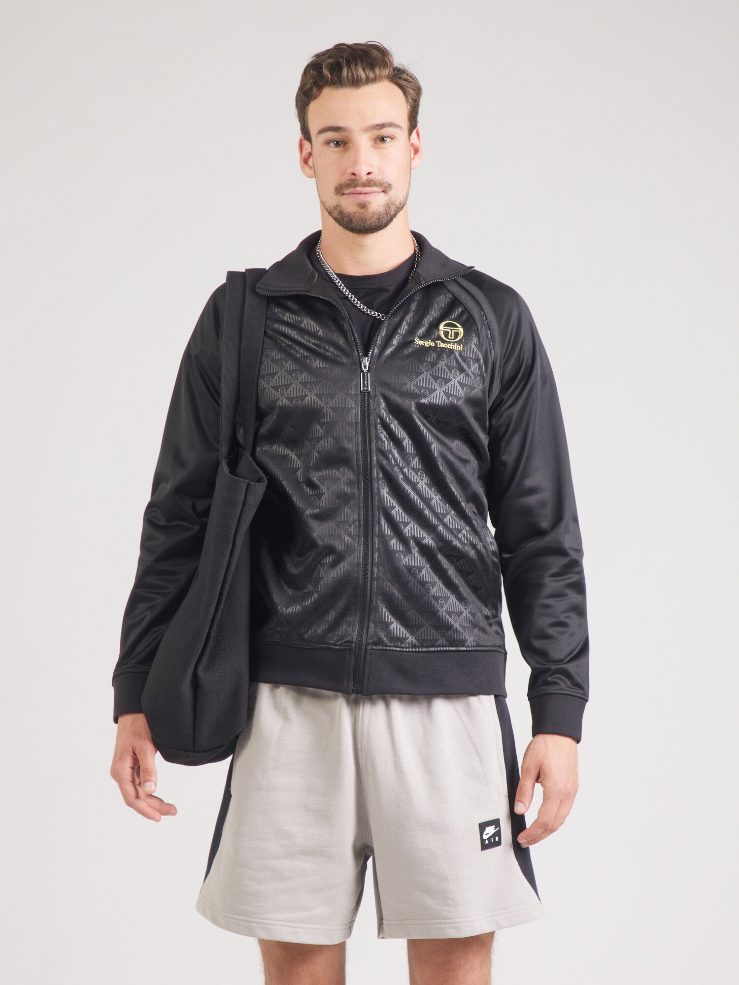 Sergio Tacchini Átmeneti dzseki 'GHIBLI'  fekete termék 2. képe