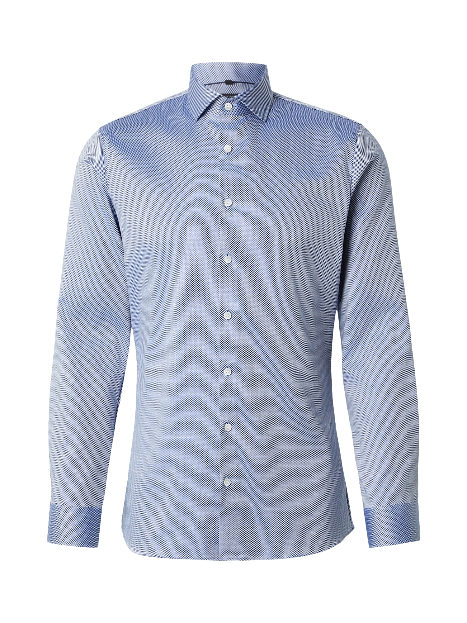 OLYMP Cămașă No 6 six  albastru regal / alb