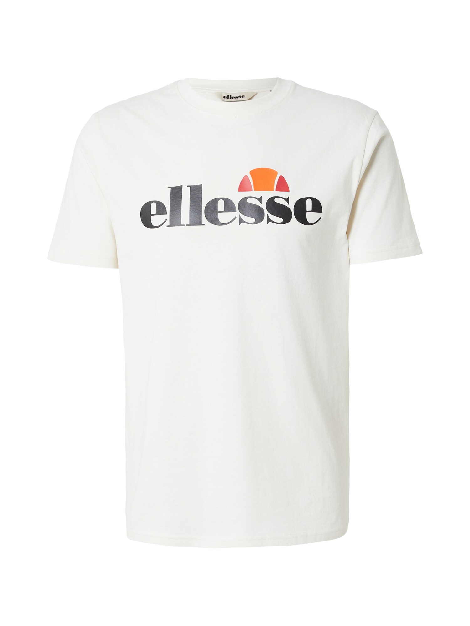 ELLESSE Tričko 'Prado 2'  oranžová / červená / čierna / šedobiela