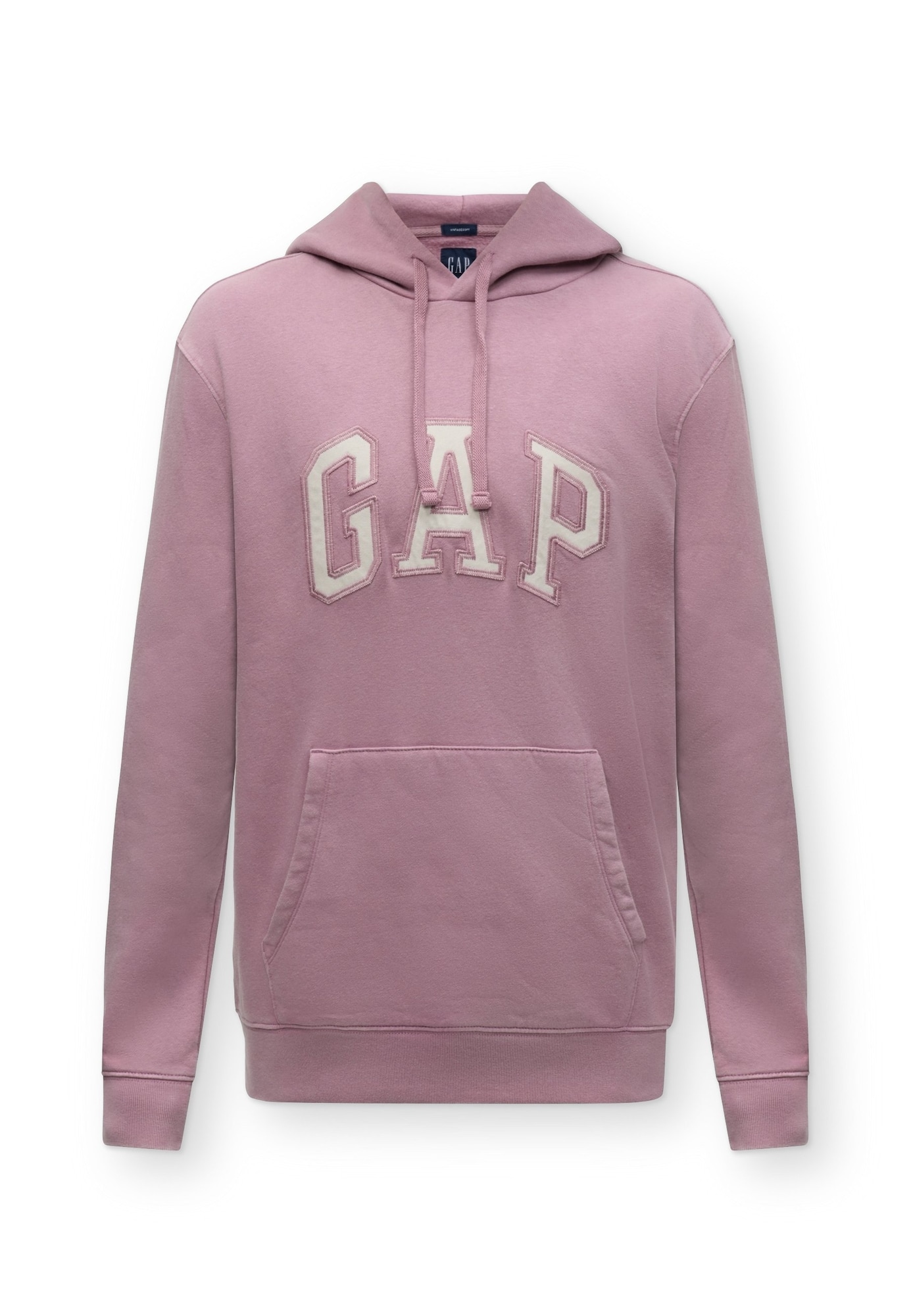 GAP Bluză de molton mauve / alb murdar