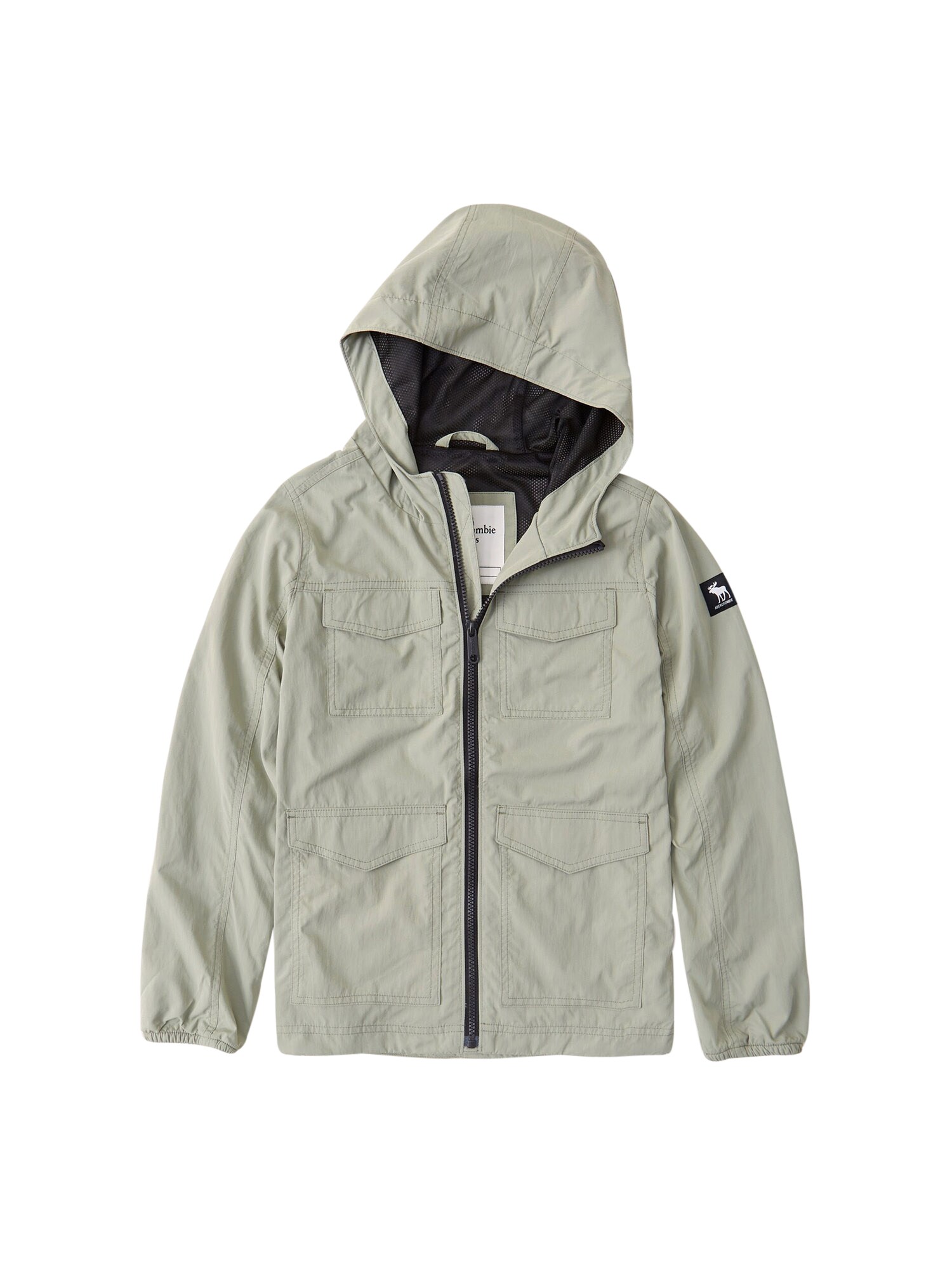 Abercrombie & Fitch Demisezoninė striukė  pastelinė žalia