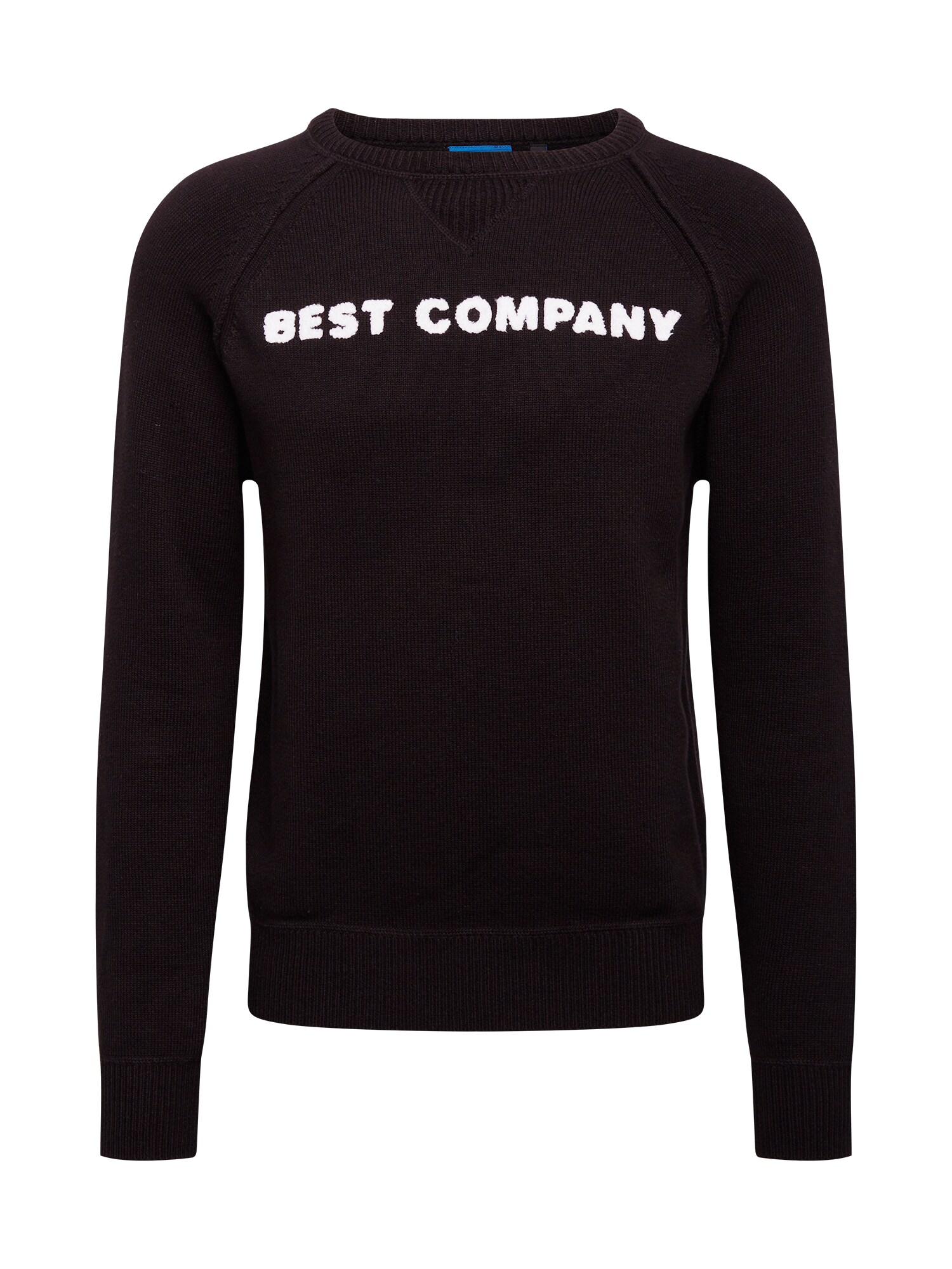 Best Company Megztinis  juoda / balta