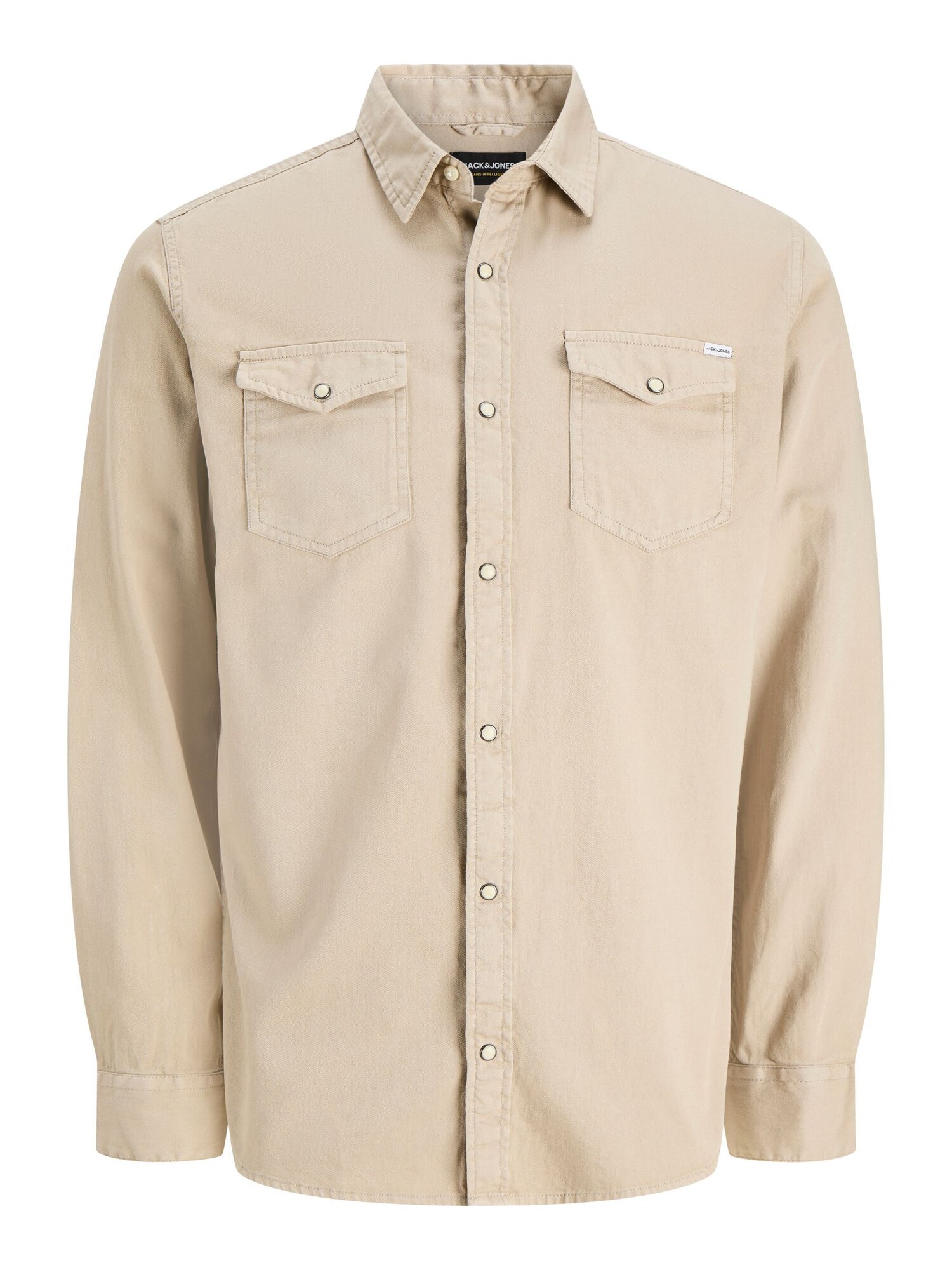 JACK & JONES Cămașă Sheridan alb kitt