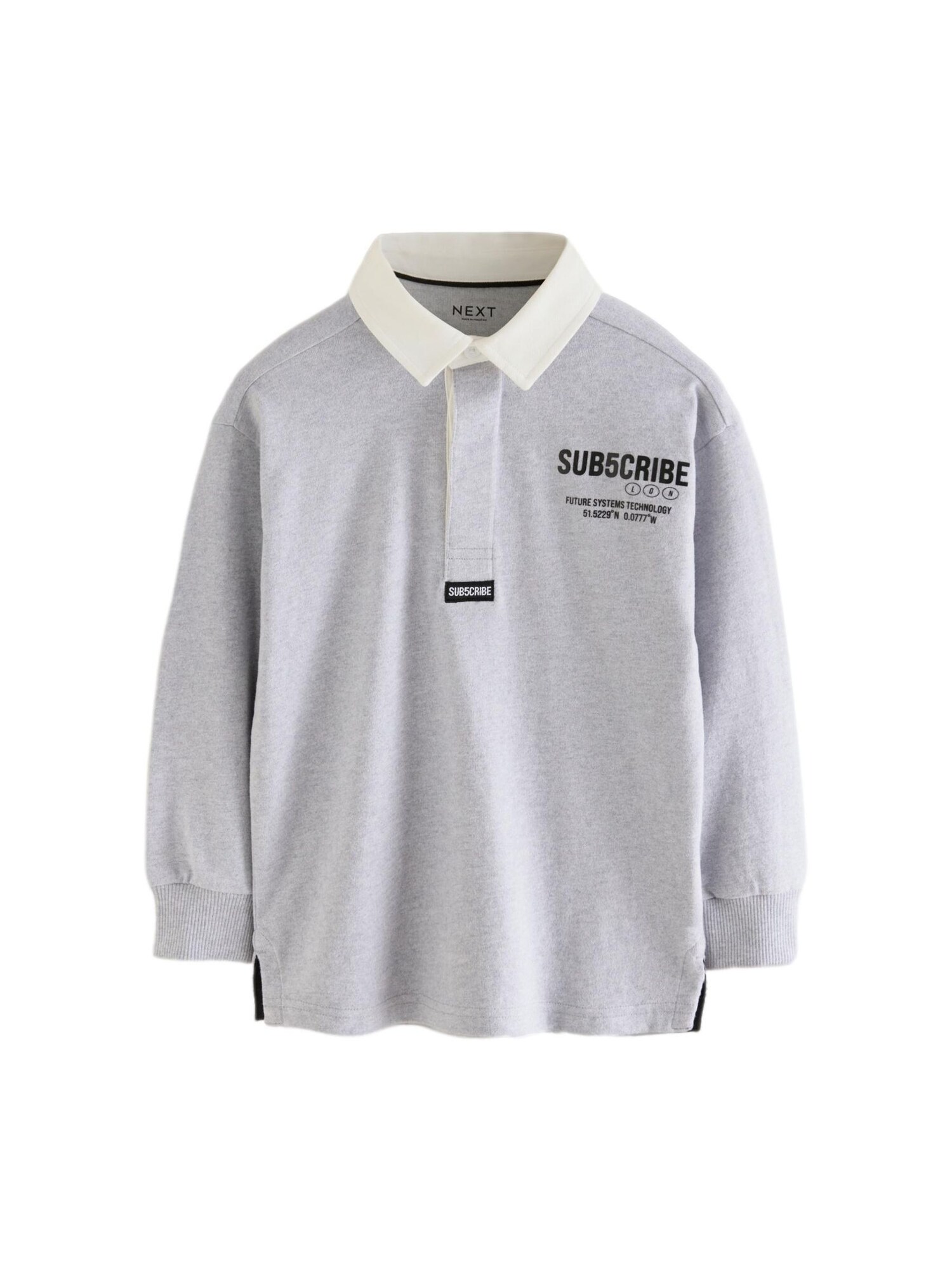 Next Tricou  gri / gri amestecat / negru / alb