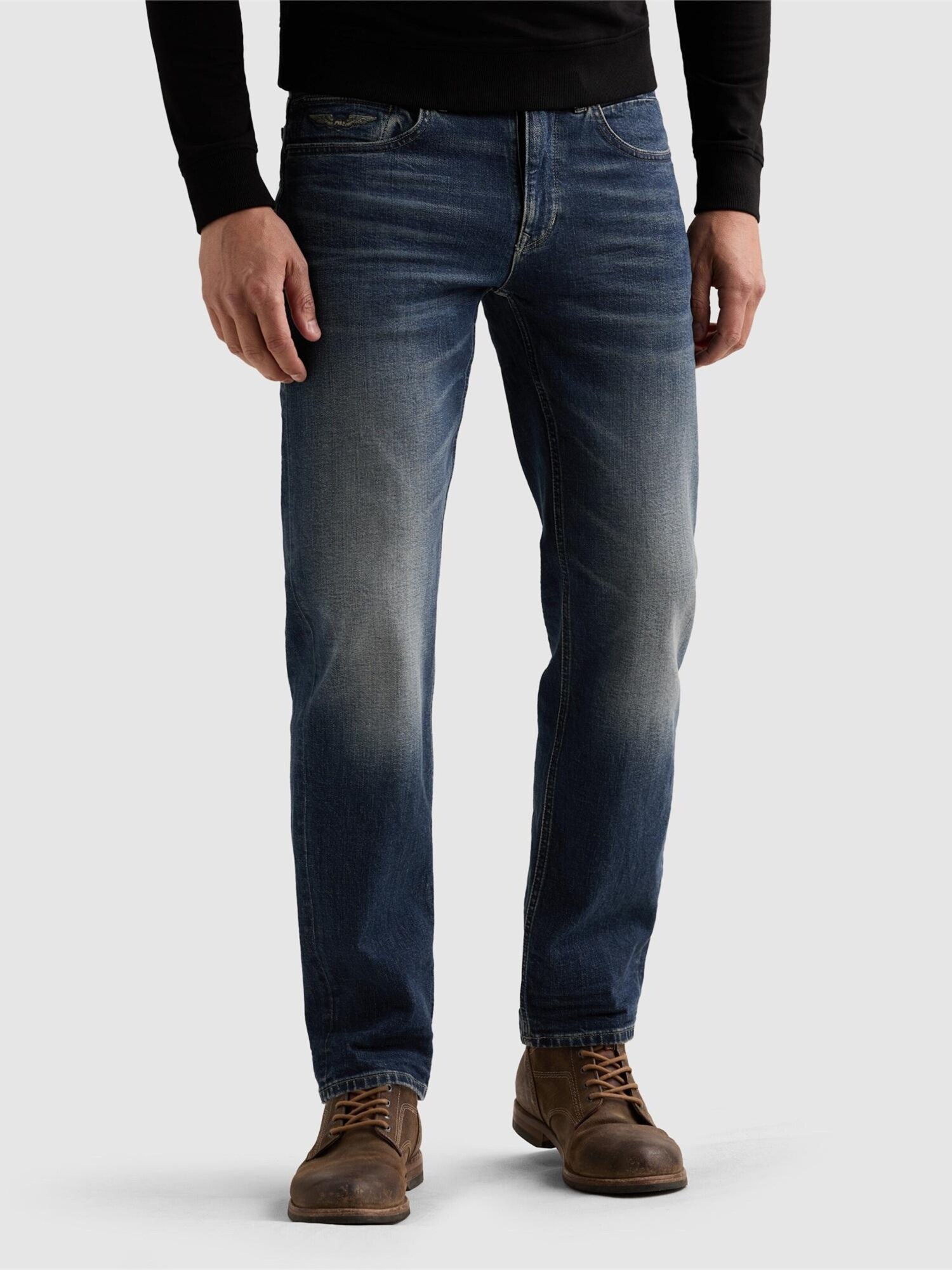 PME Legend Vaquero 'Wingload relaxed fit jeans' azul moteado