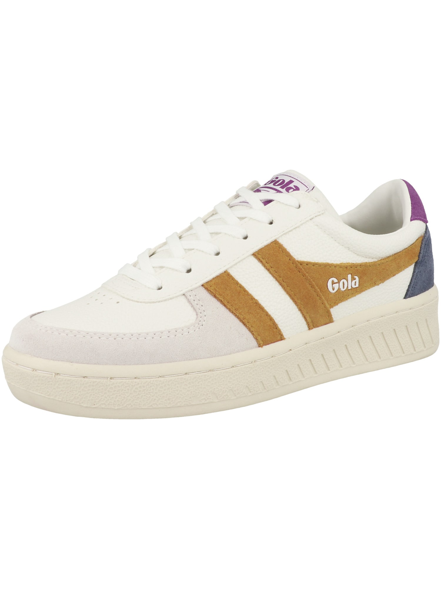 Gola Zapatillas deportivas bajas 'Grandslam Trident' azul real / amarillo oscuro / lila oscuro / blanco
