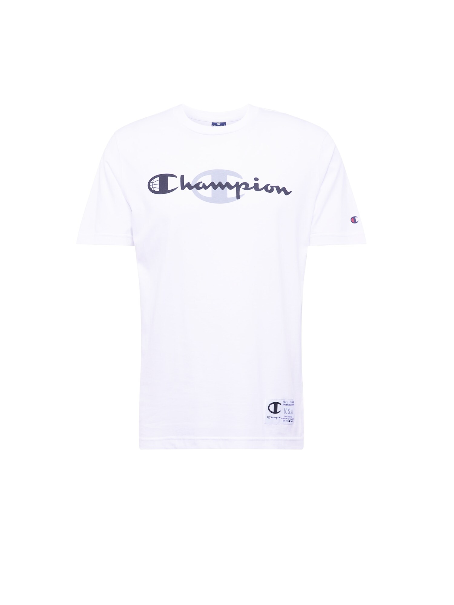 Champion Authentic Athletic Apparel Majica  mornarska / dimno modra / off-bela