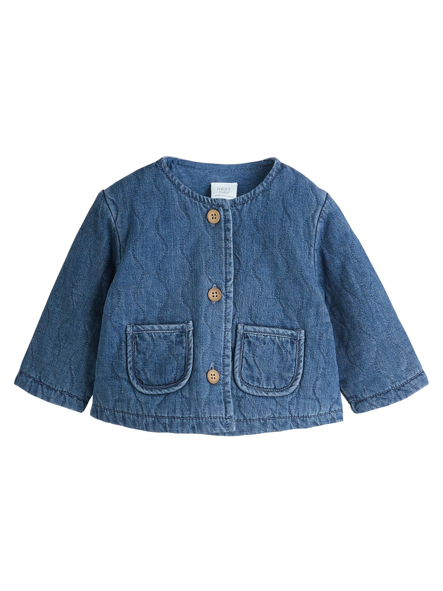 Next Prechodná bunda  modrá denim