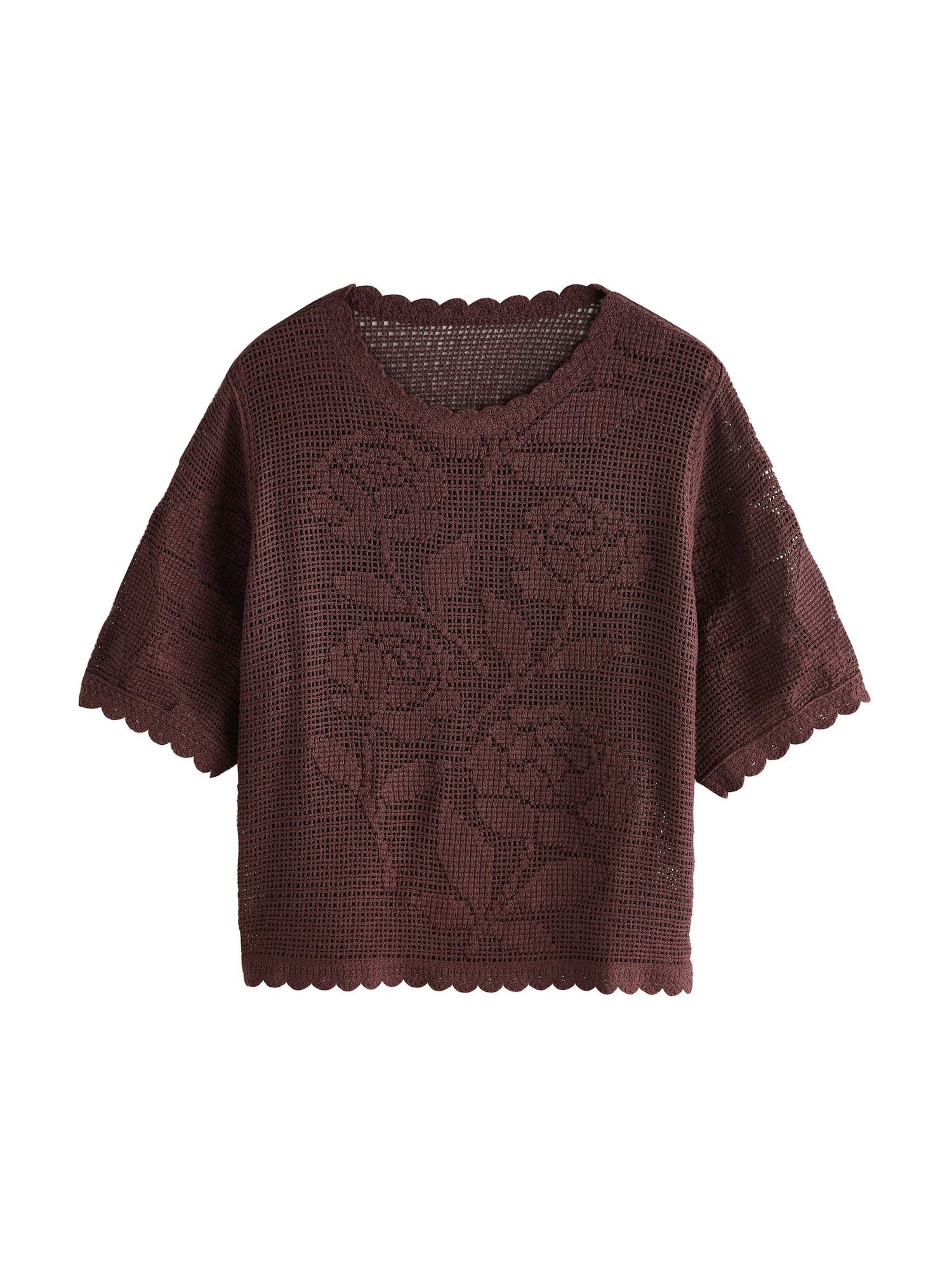 Next Tricou  ciocolatiu