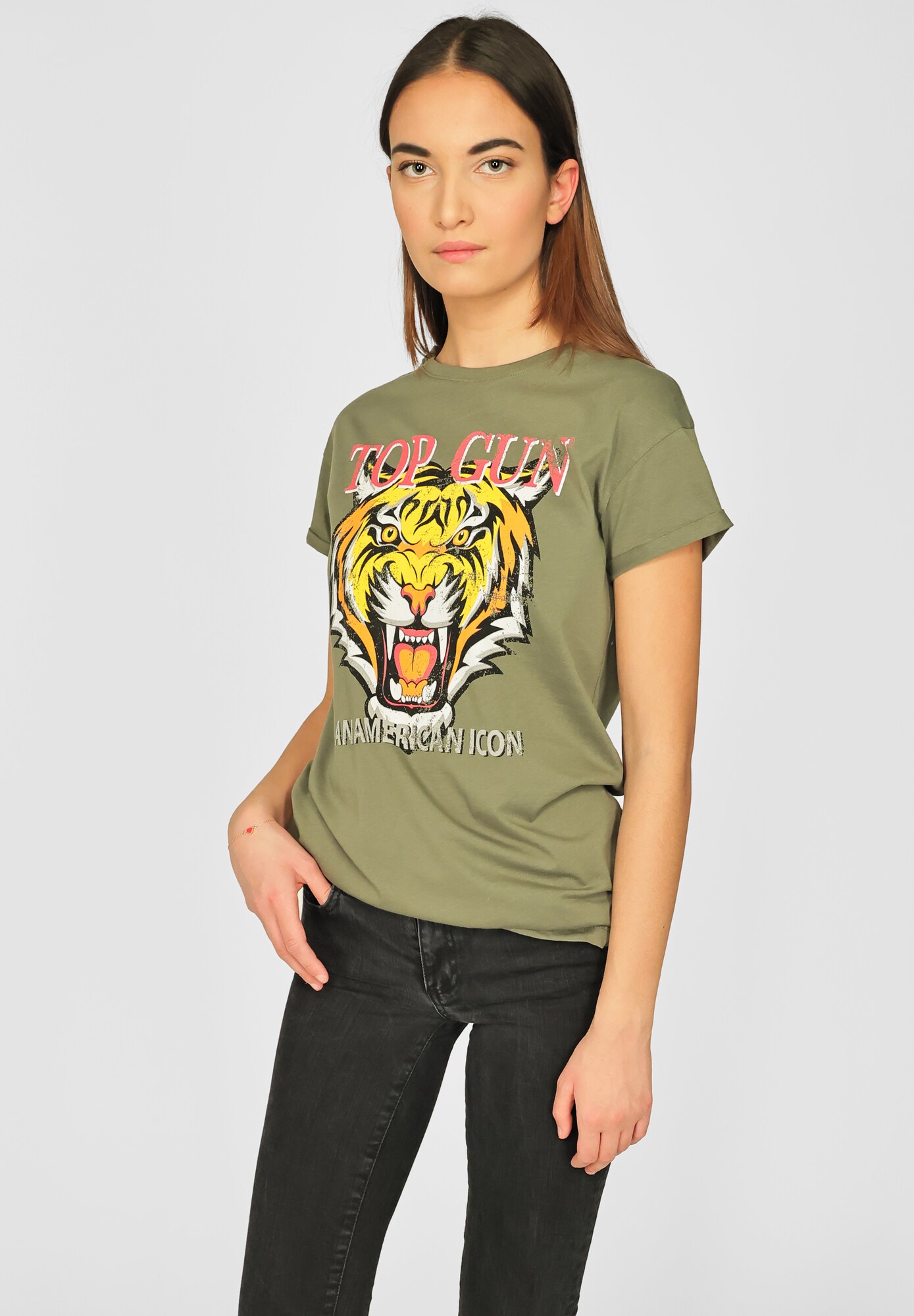 Thumbnail - TOP GUN T-Shirt mit Logo TG20214002