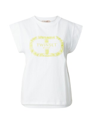 Twinset Shirt Geel / Wit