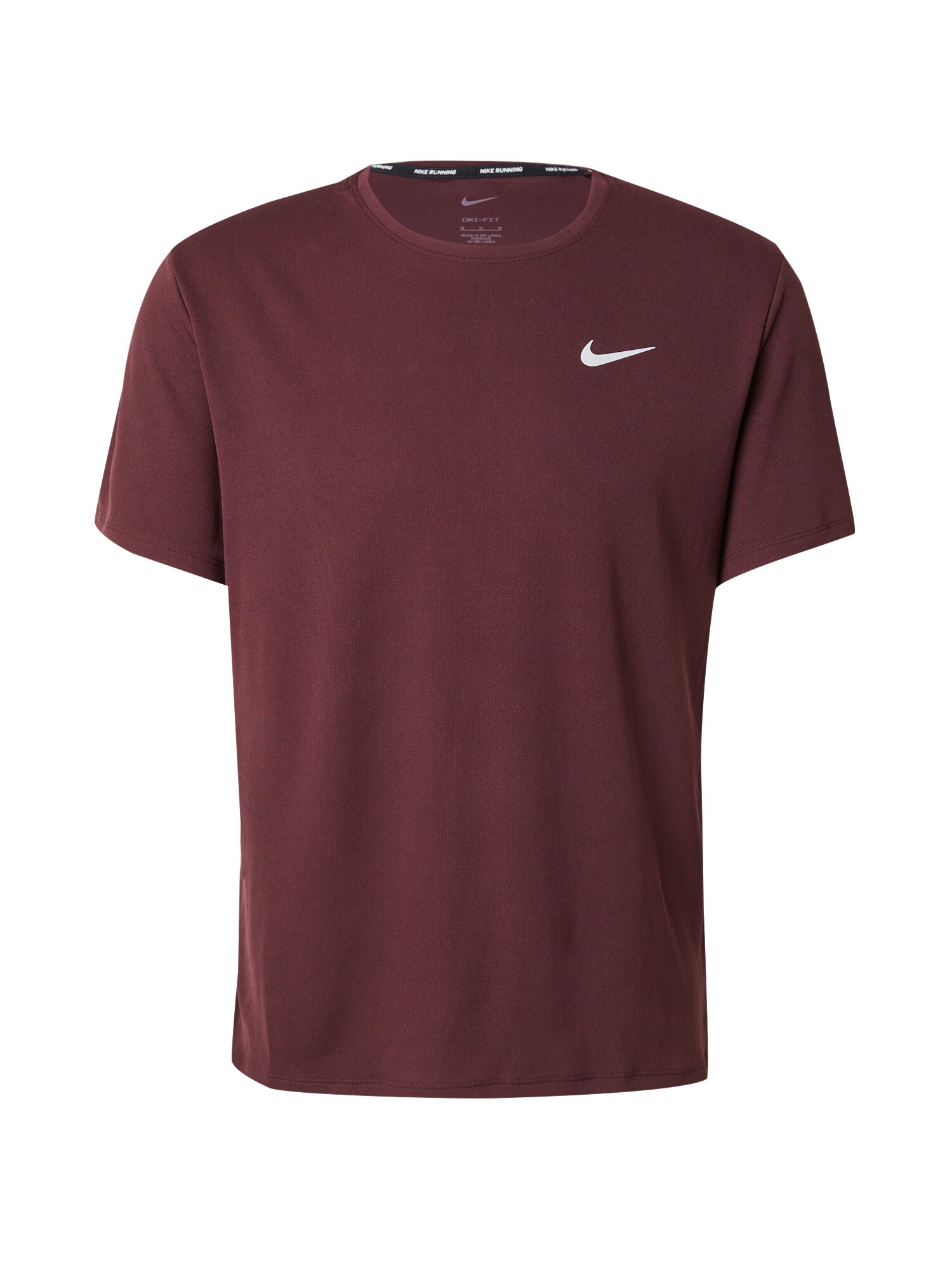 NIKE Funkcionális felső 'MILER'  burgundi vörös akciós termékkép 1