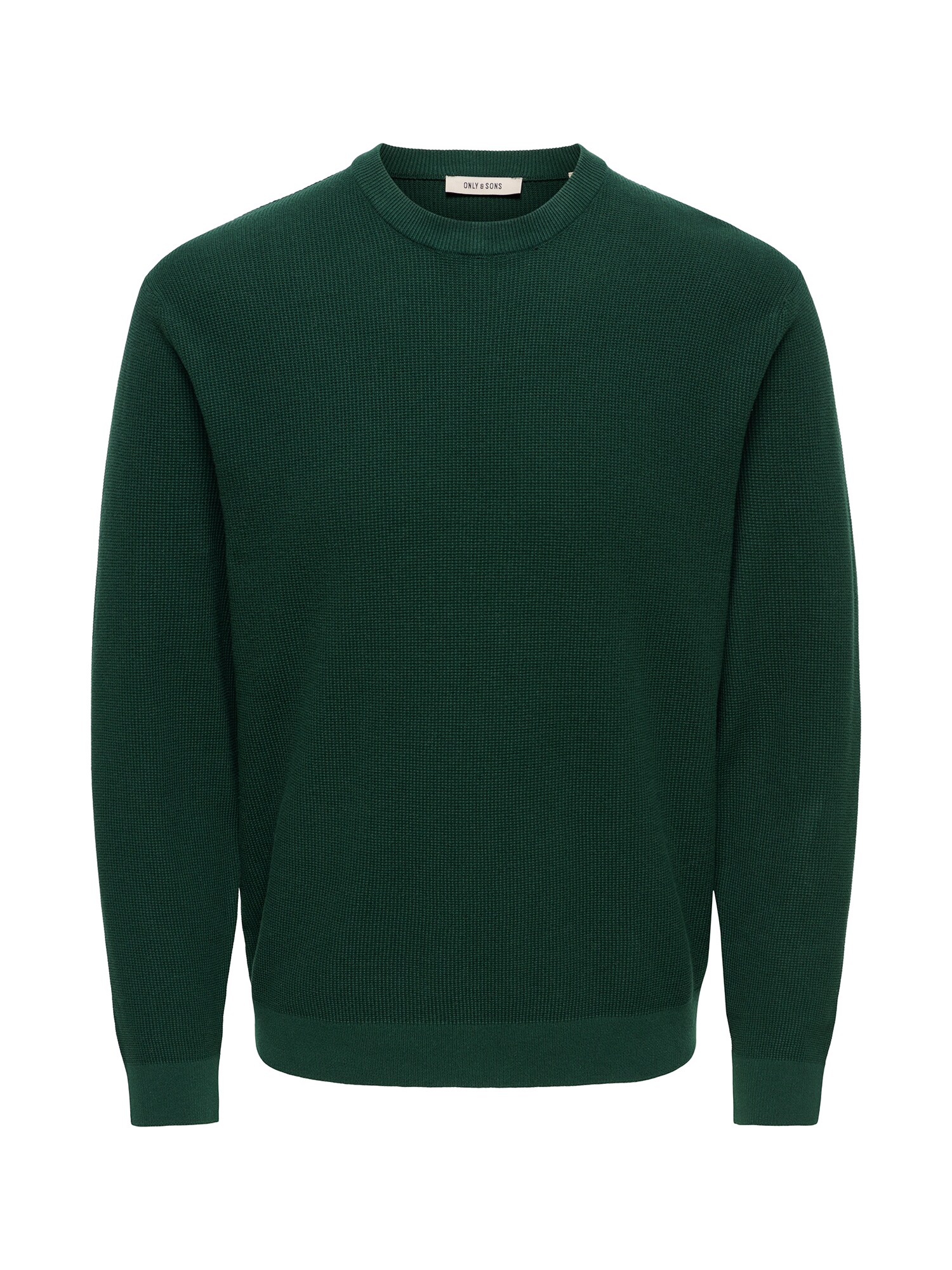 Only & Sons Sveter 'ONSTONY'  tmavozelená