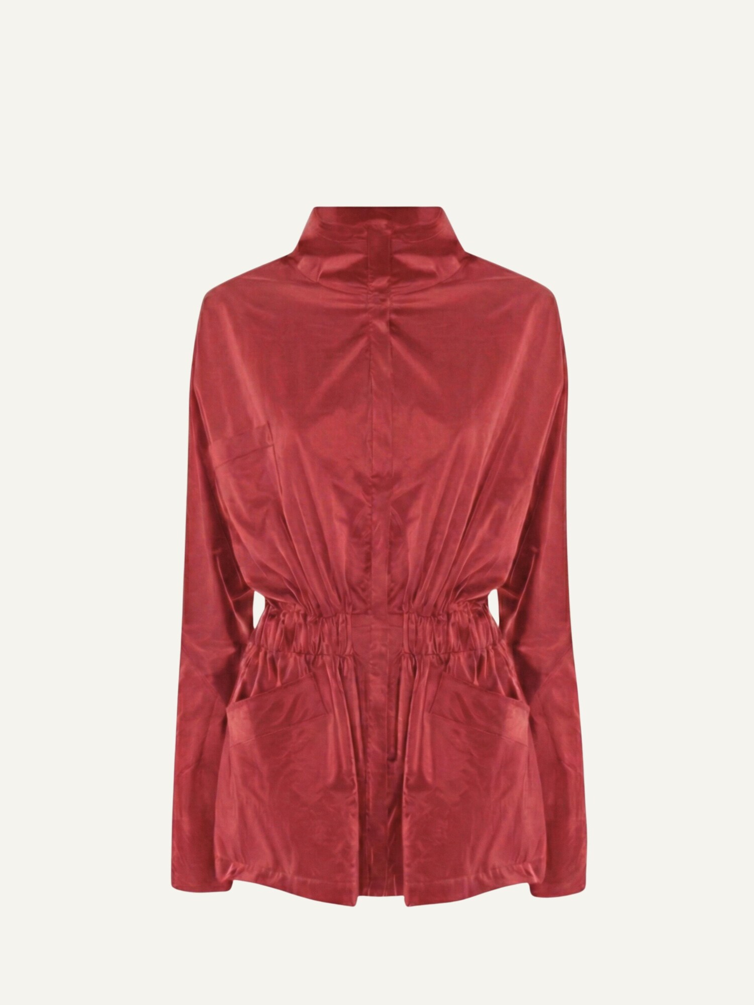 ZUBEK Cappotto di mezza stagione  rosso ciliegia