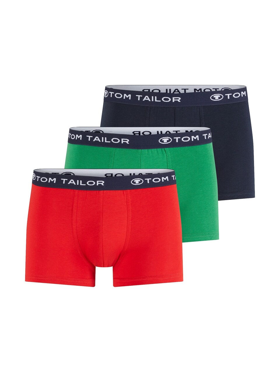 Boxershorts marinblå / gräsgrön