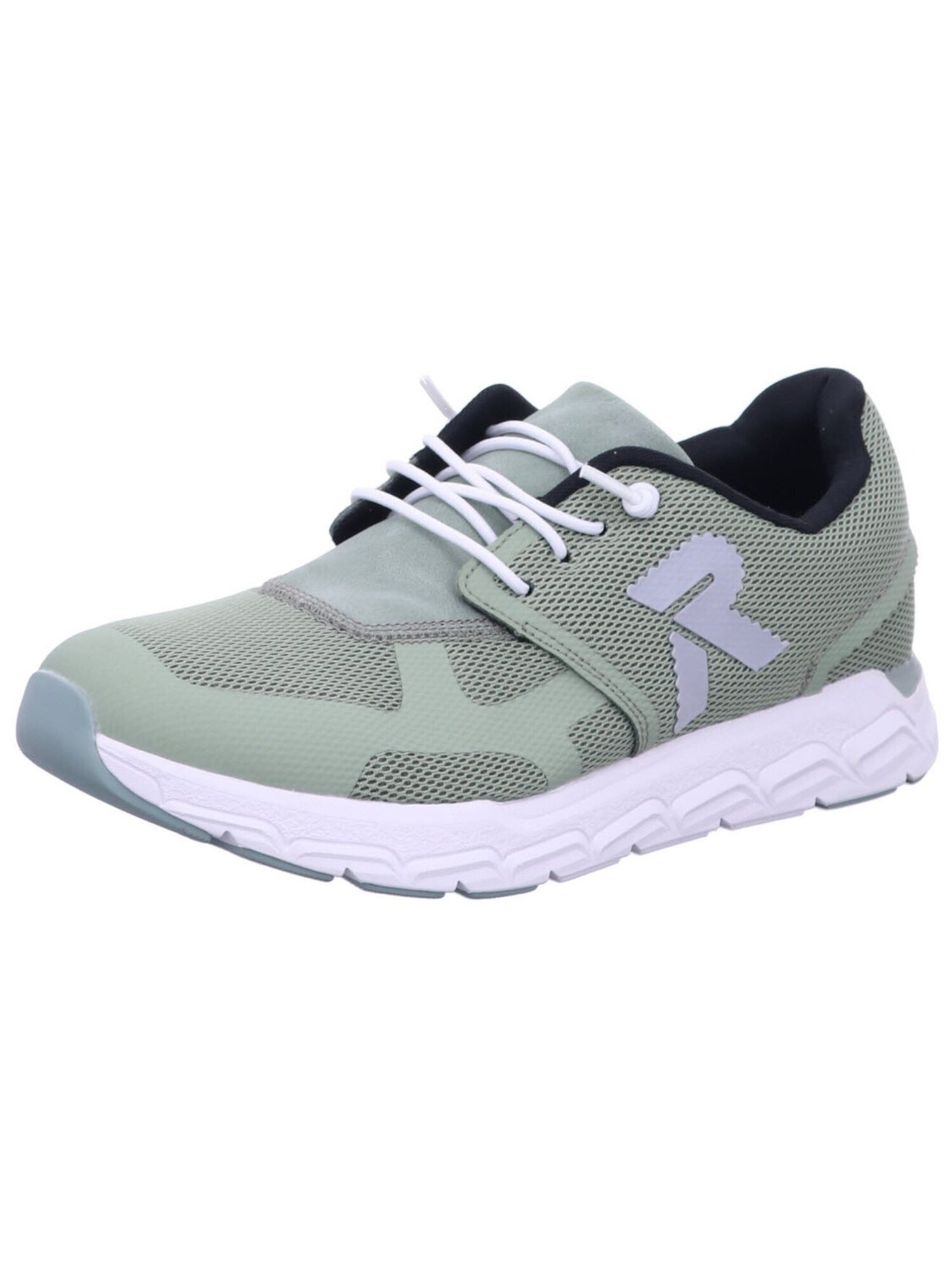 Rieker Zapatillas deportivas bajas 'Slipper Damen M9000 52 Textil & Kunststoff (Synthetik) in grün' verde