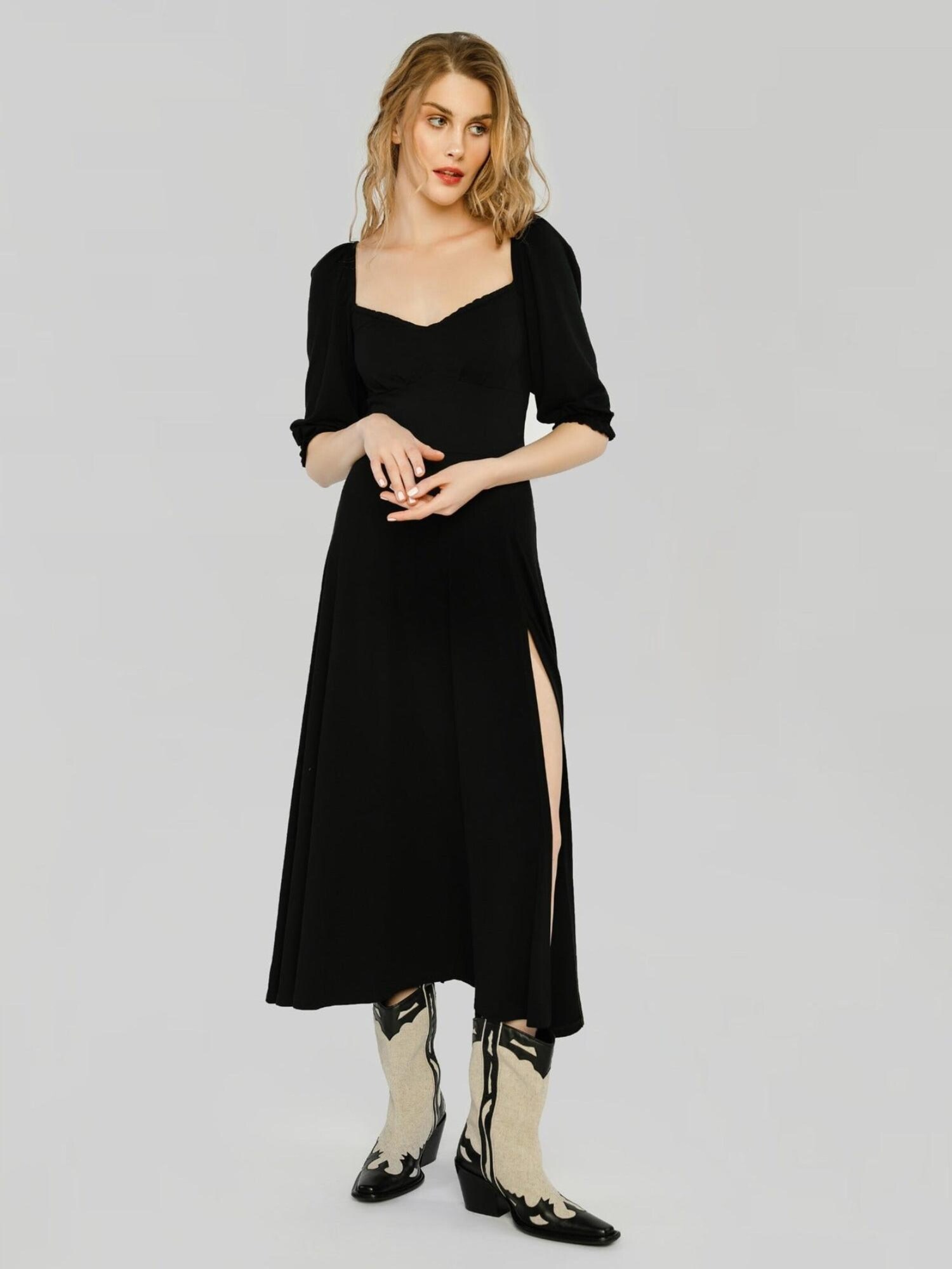Madnezz House Vestido de noche 'Cubana'  negro