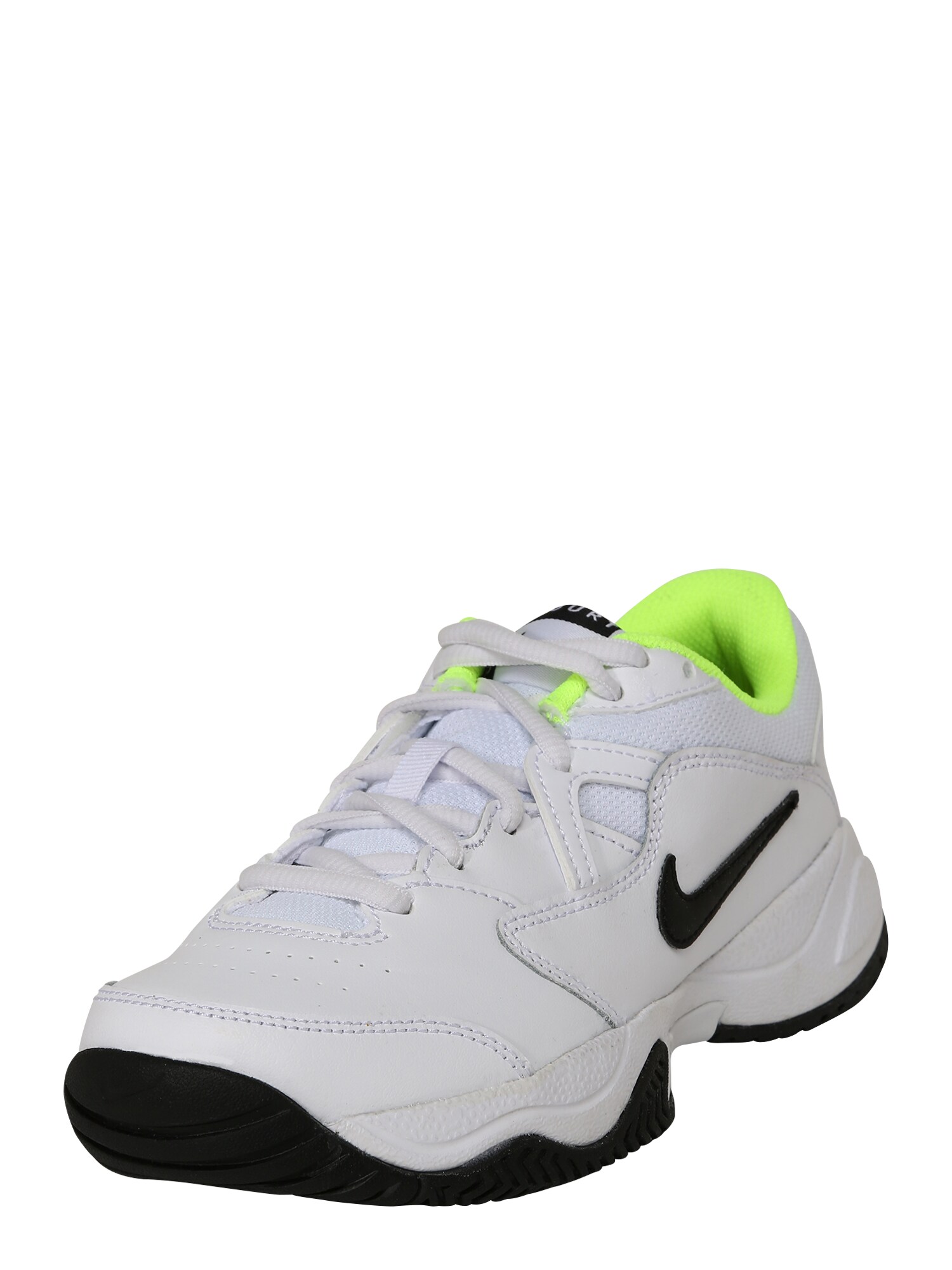 Nike Sportswear Sportbačiai 'Court Lite 2'  neoninė žalia / balta / juoda