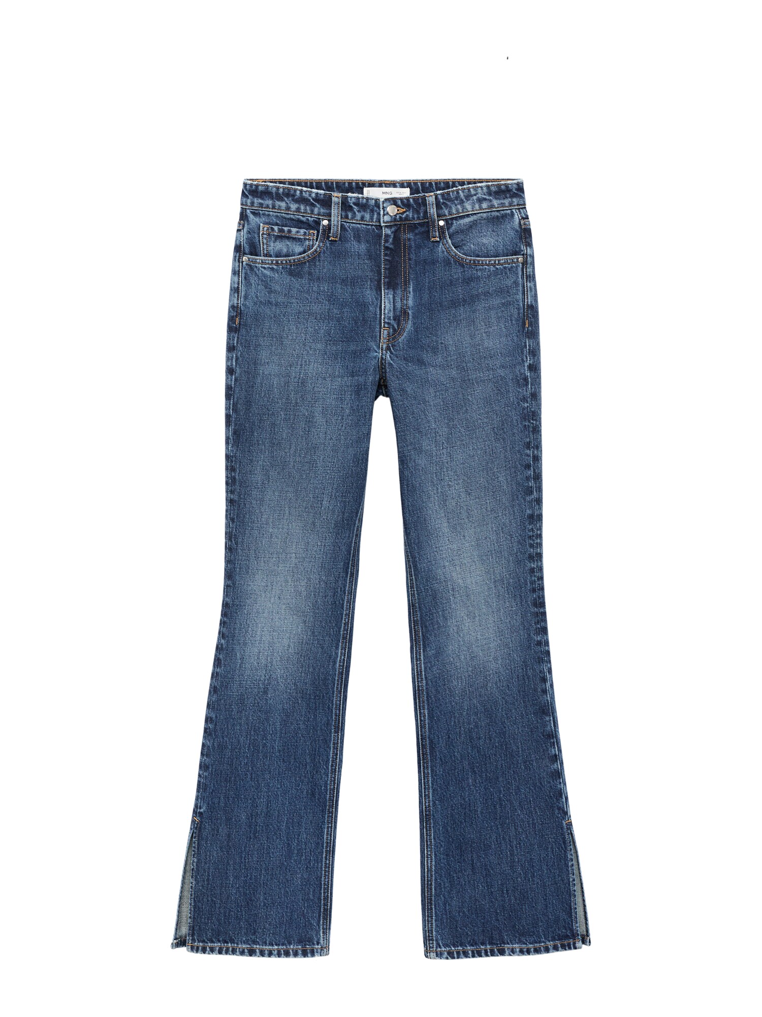 MANGO Jeans Anais  albastru închis