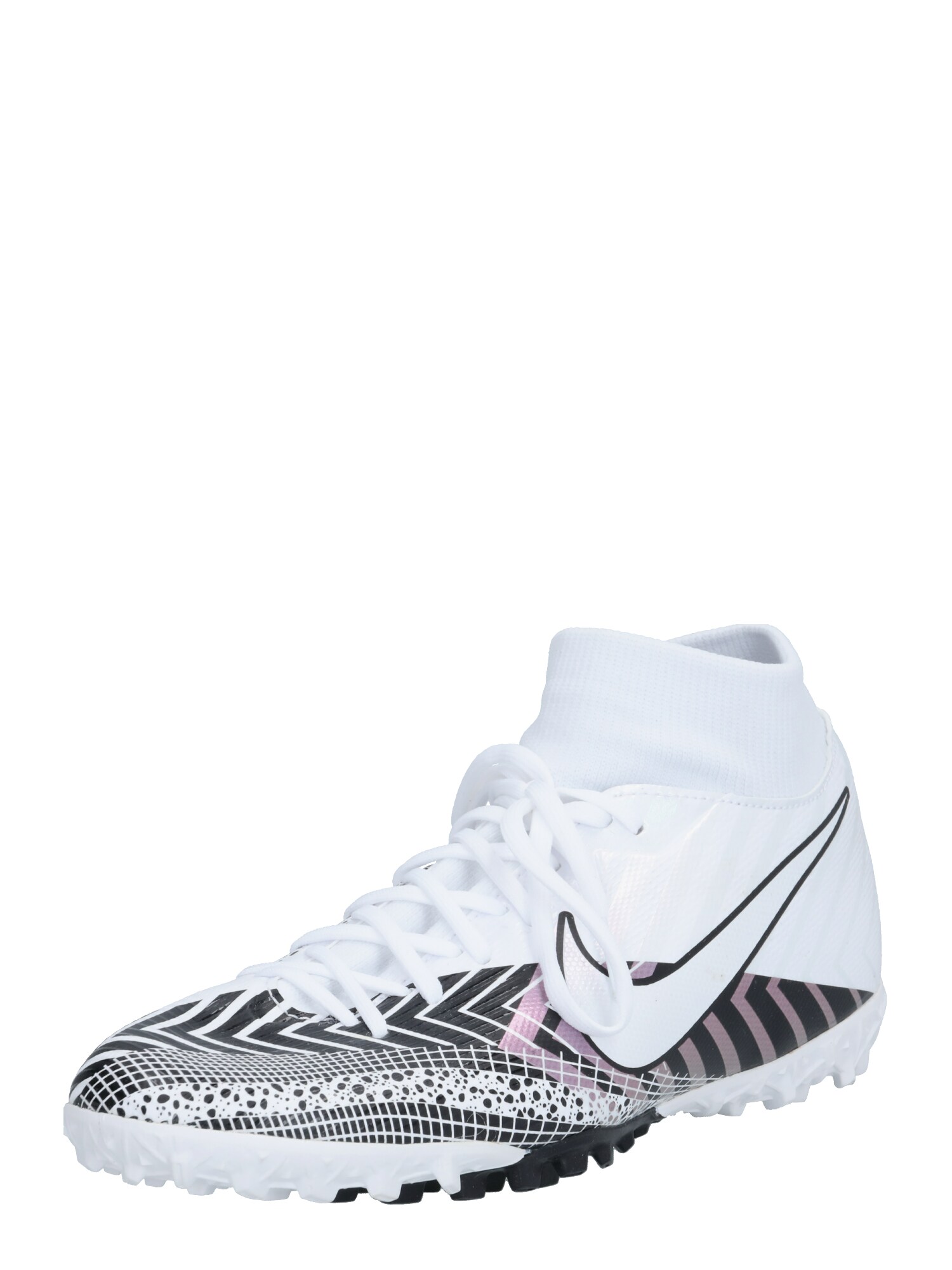 NIKE Futbolo bateliai 'Mercurial  7 Academy'  juoda / balta